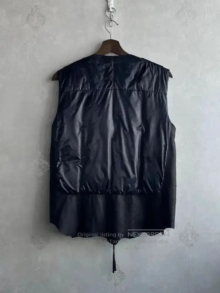 Takahiromiyashita The Soloist. Sz 48 The Soloist 12AW Leather Joint Puffer Vest. Size US M / EU 48-50 / 2 - 3 Thumbnail