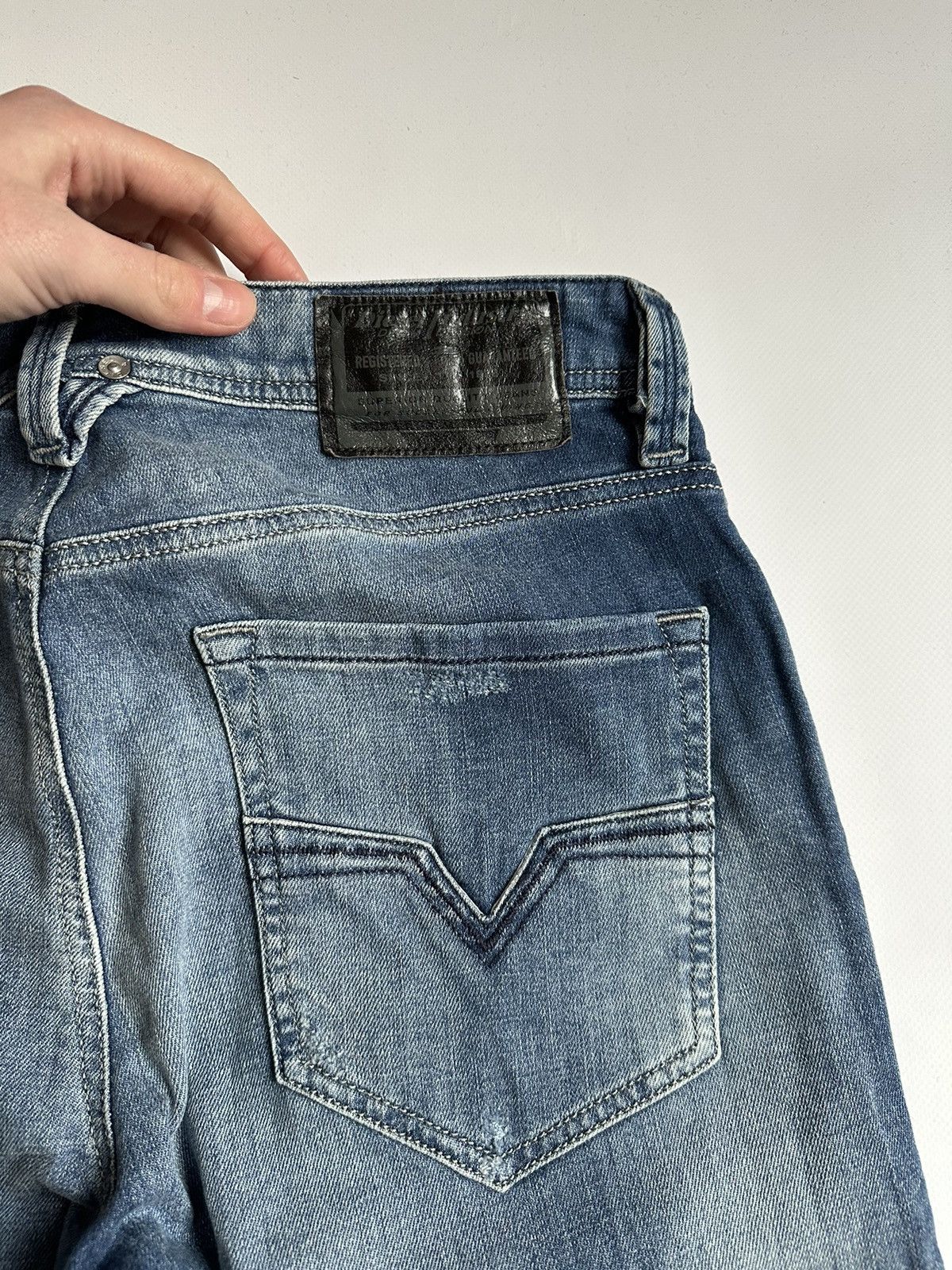 Diesel Vintage Y2K Diesel Larkee Faded Denim Jeans Size W29 L32 Size US 29 - 5 Thumbnail