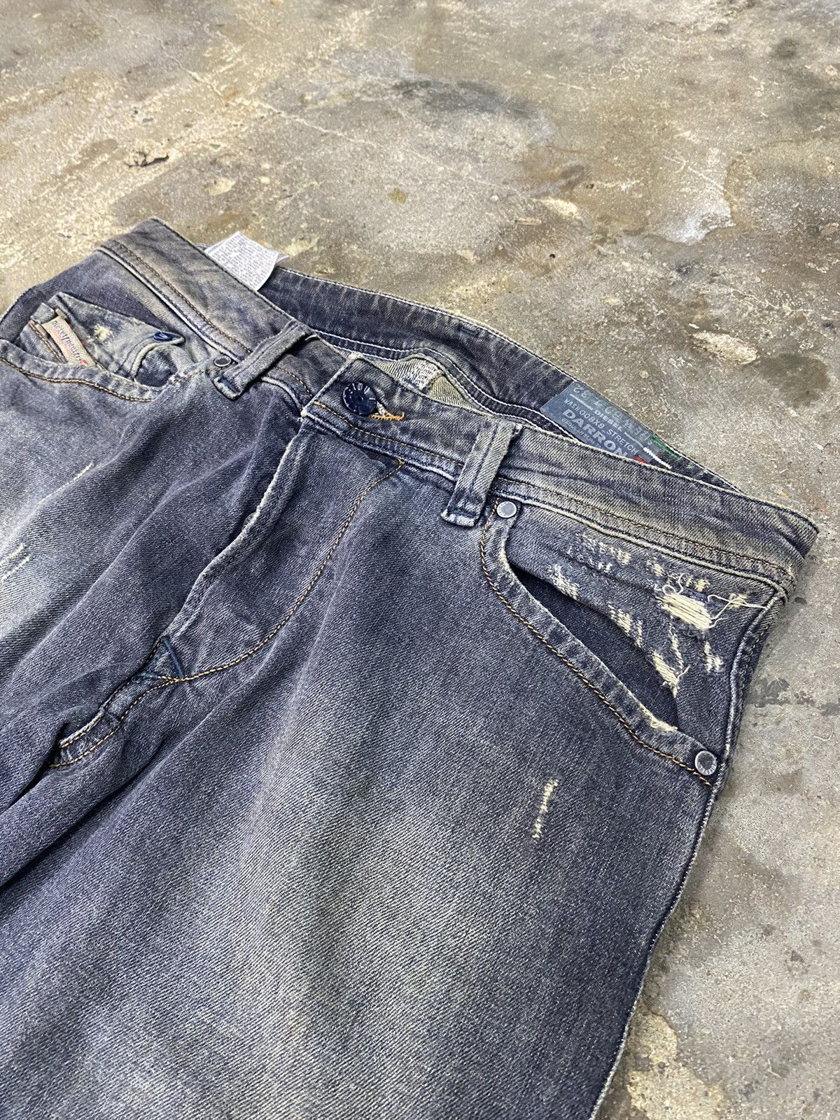 Diesel × Japanese Brand × Vintage Diesel industries blue jeans wash japanese brand Size US 30 / EU 46 - 5 Thumbnail