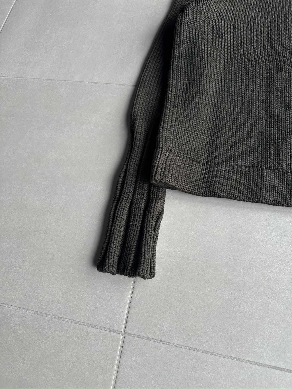 Dior × Hedi Slimane Dior Homme AW02 “Reflexion” panelled divers knit Size US S / EU 44-46 / 1 - 11 Thumbnail