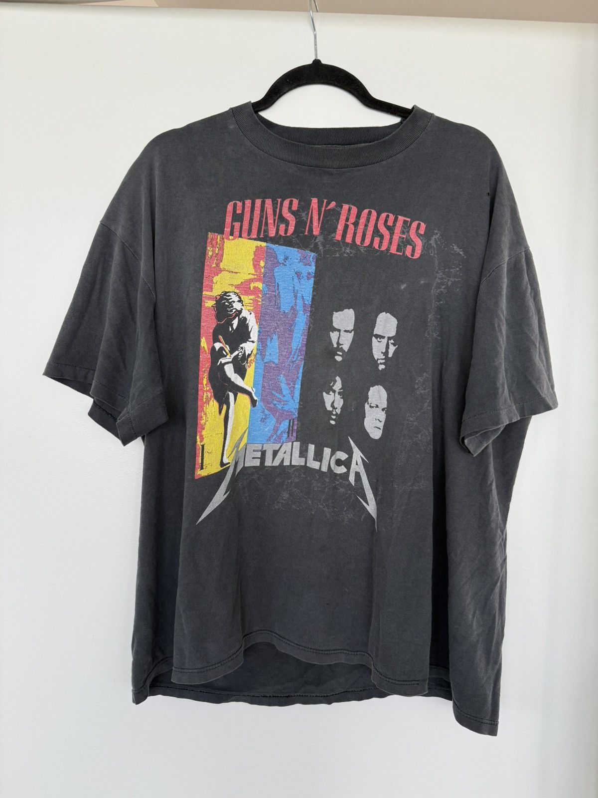 Vintage METALLICA GUNS N ROSES Size US XL / EU 56 / 4 - 1 Thumbnail