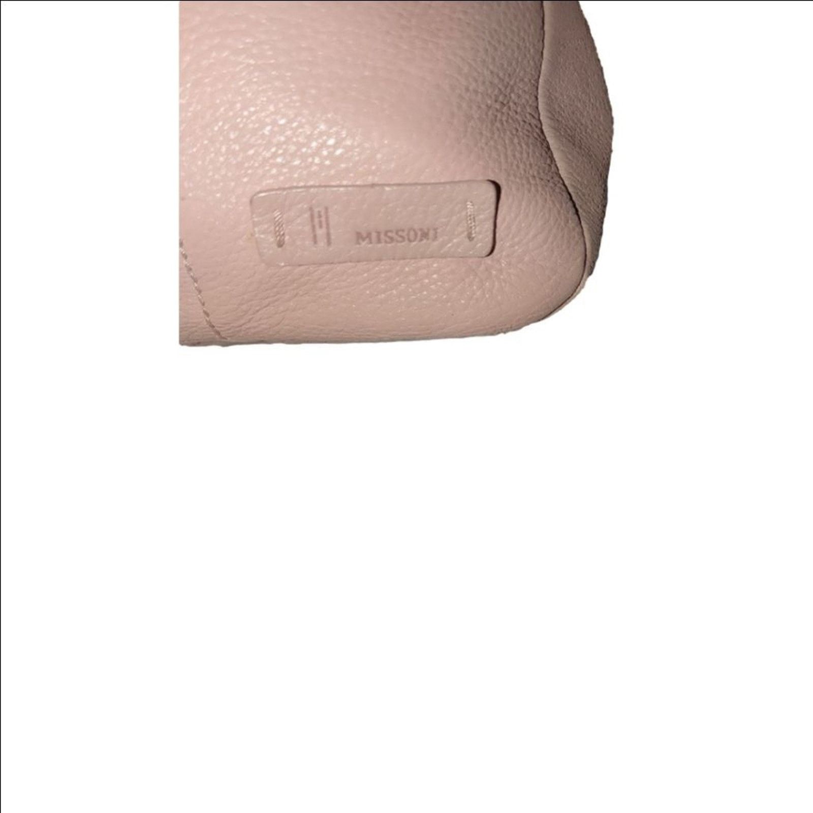 Missoni Missoni Blush Pink Leather Bag Size ONE SIZE - 4 Thumbnail