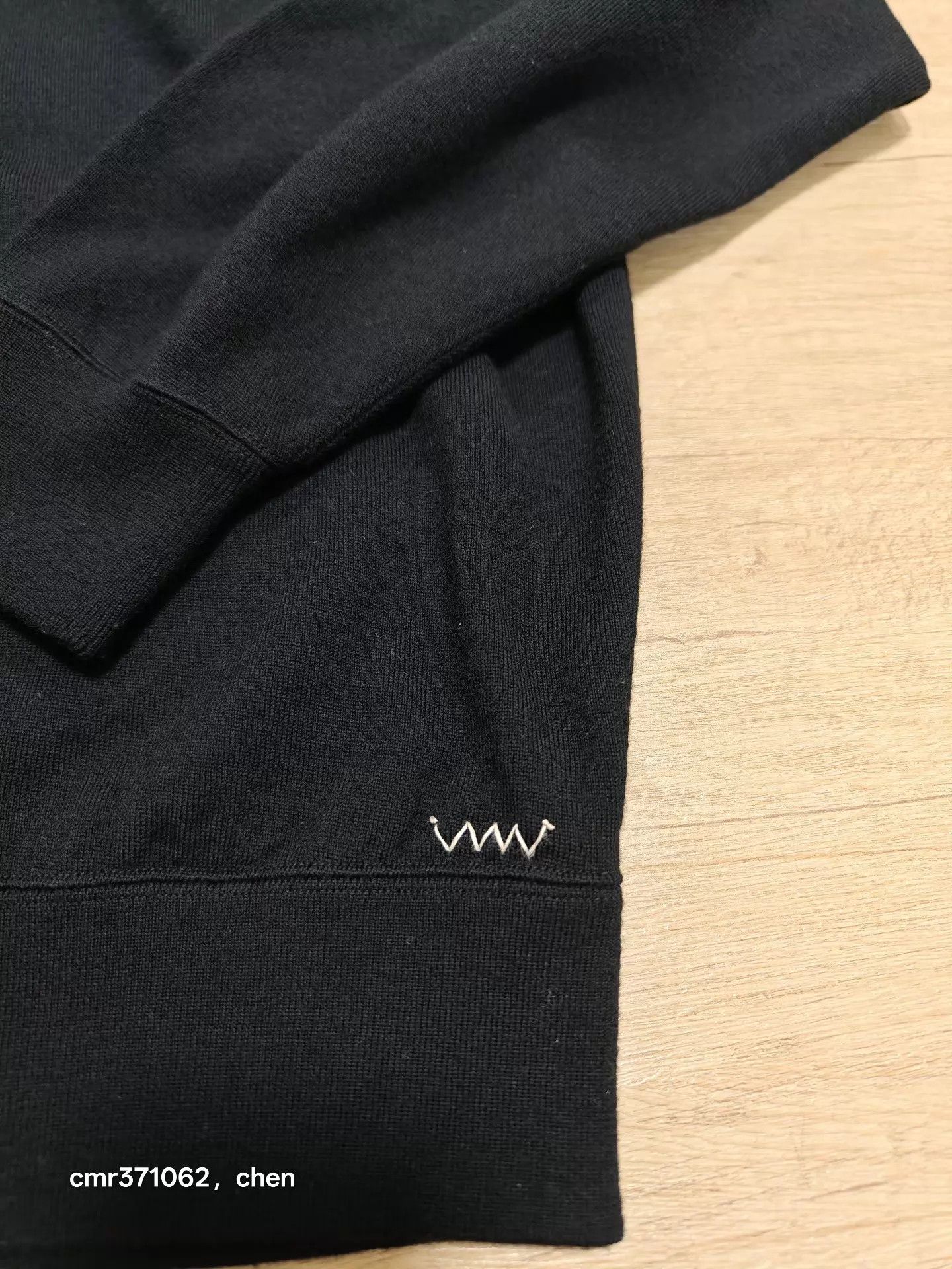 Visvim visvim 25aw amplussweat l/s superfine black w0 new Size US XS / EU 42 / 0 - 7 Thumbnail