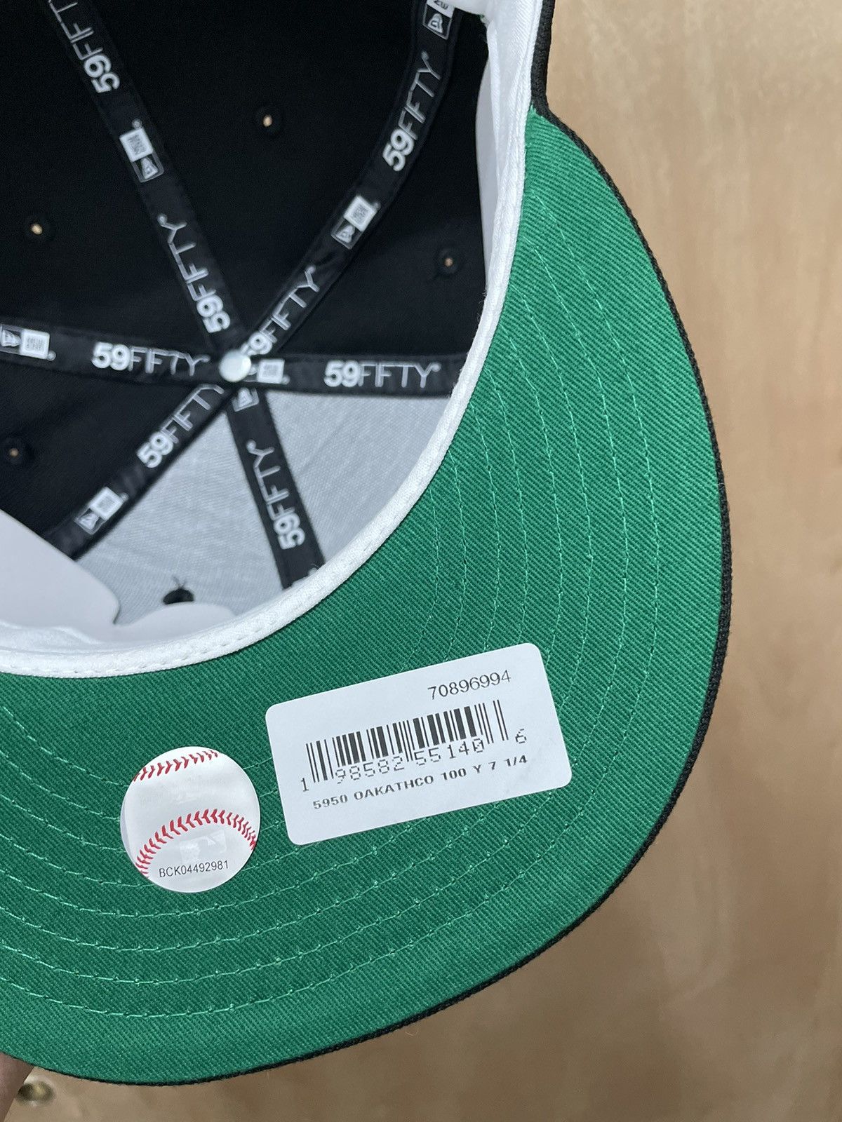 New Era Topperz Oakland athletics a century of A’s baseball 7 1/4 Size ONE SIZE - 6 Thumbnail