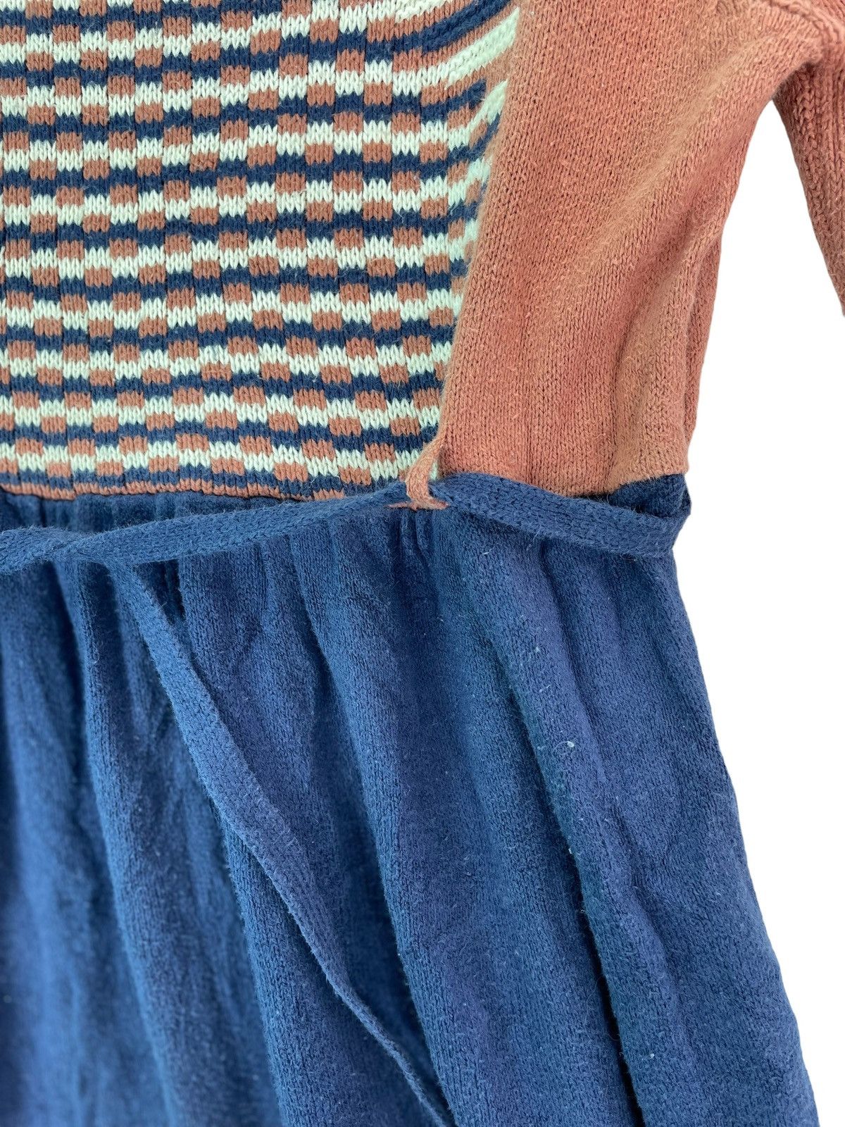 Issey Miyake × Ne-Net Ne Net knit stripe dress multicolor Size M / US 6-8 / IT 42-44 - 2 Thumbnail