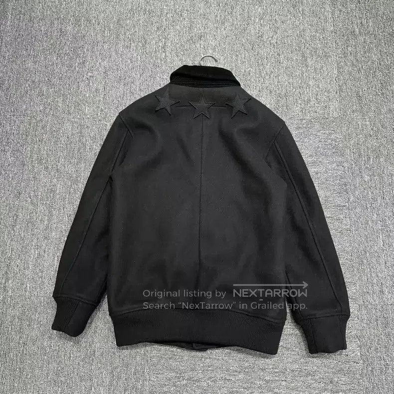 Givenchy Givenchy Embroidered Five-Star Wool Baseball Jacket Size US S / EU 44-46 / 1 - 2 Thumbnail