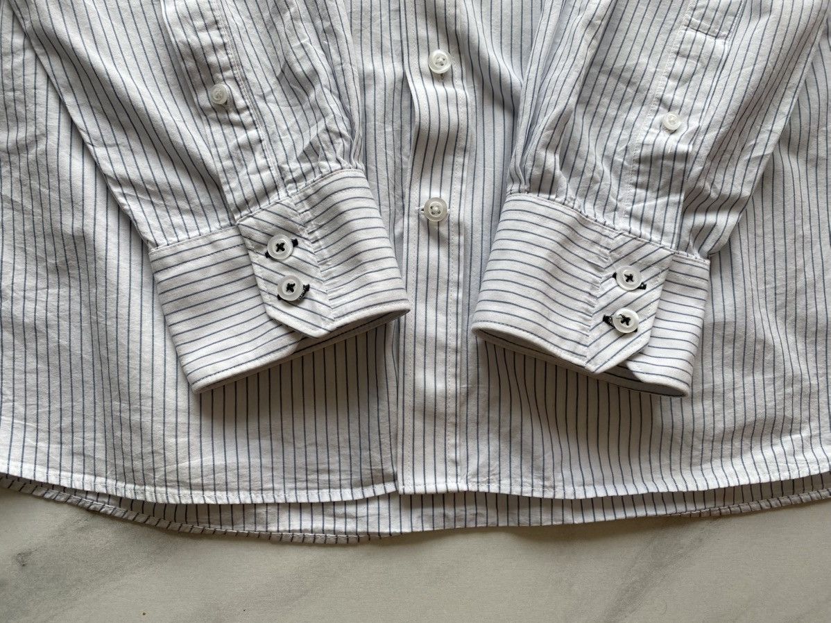 Casablanca White shirt striped blue Casablanca size 44 Vintage designer Size US XL / EU 56 / 4 - 5 Thumbnail