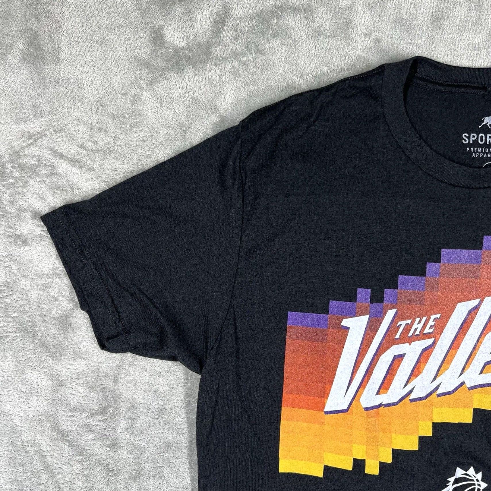 NBA Sportiqe The Valley NBA Phoenix Suns Men's Medium Black T-Shirt Sports Shirt Mens Size US M / EU 48-50 / 2 - 2 Thumbnail