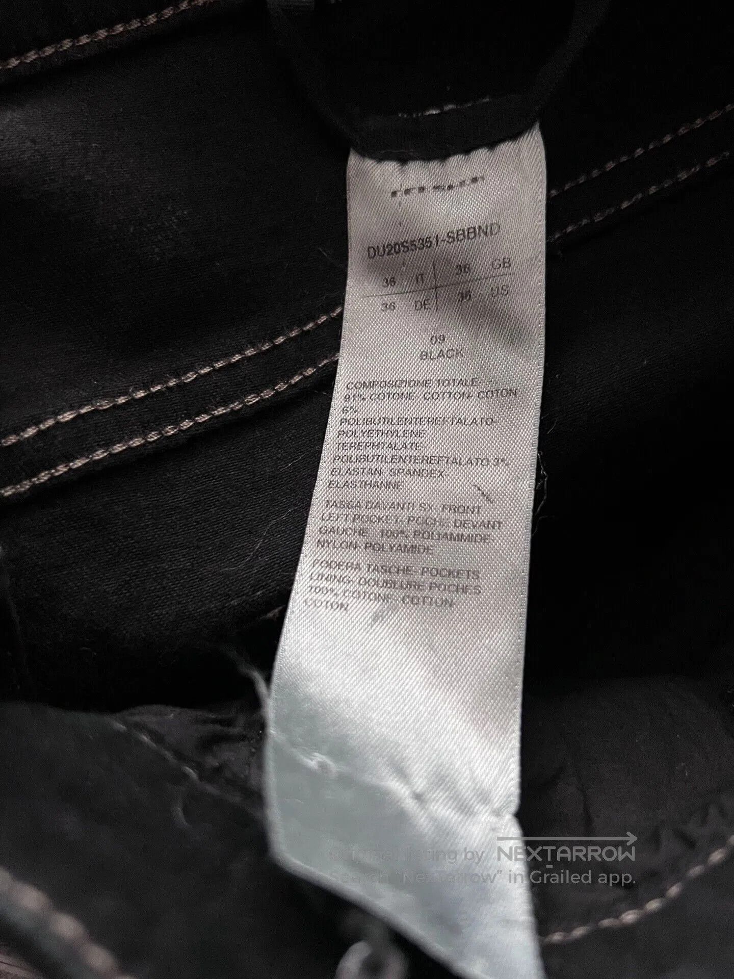 Rick Owens Rick Owens RO 20SS Waxed Pocket Pants. Size US 33 - 5 Thumbnail