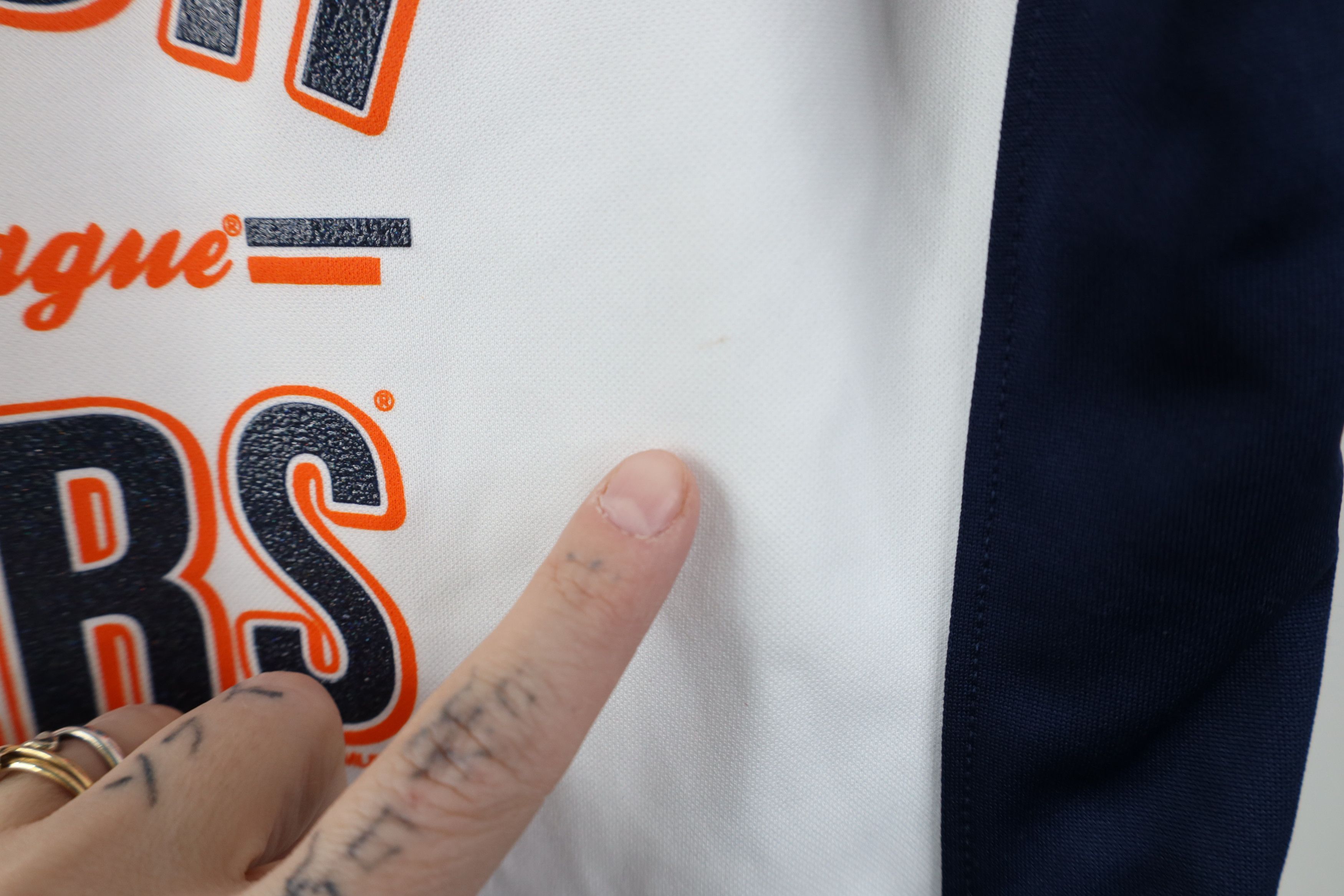 Vintage Deadstock Y2K MLB Tigers Baseball Jersey T-Shirt White Size M / US 6-8 / IT 42-44 - 9 Thumbnail