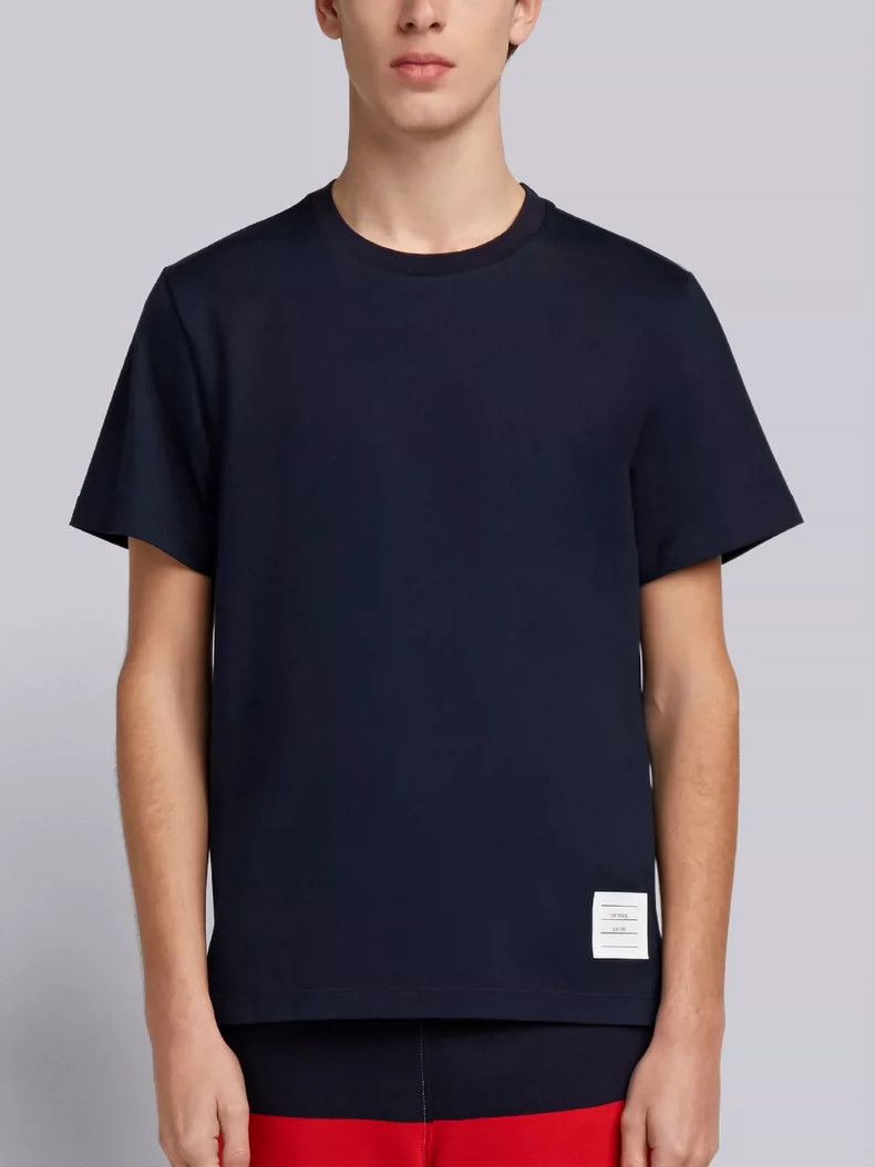 Thom Browne Thom Browne Round neck short sleeve T-shirt Size US M / EU 48-50 / 2 - 1 Thumbnail