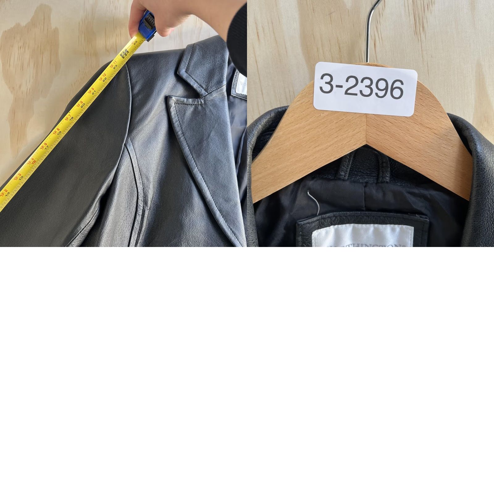 Worthington Worthington Blazer Jacket Womens Large Black Faux Leather 3 Button Lined Pockets Shirt Womens Large Black Button Front Closure Casual Business Size L / US 10 / IT 46 - 8 Thumbnail