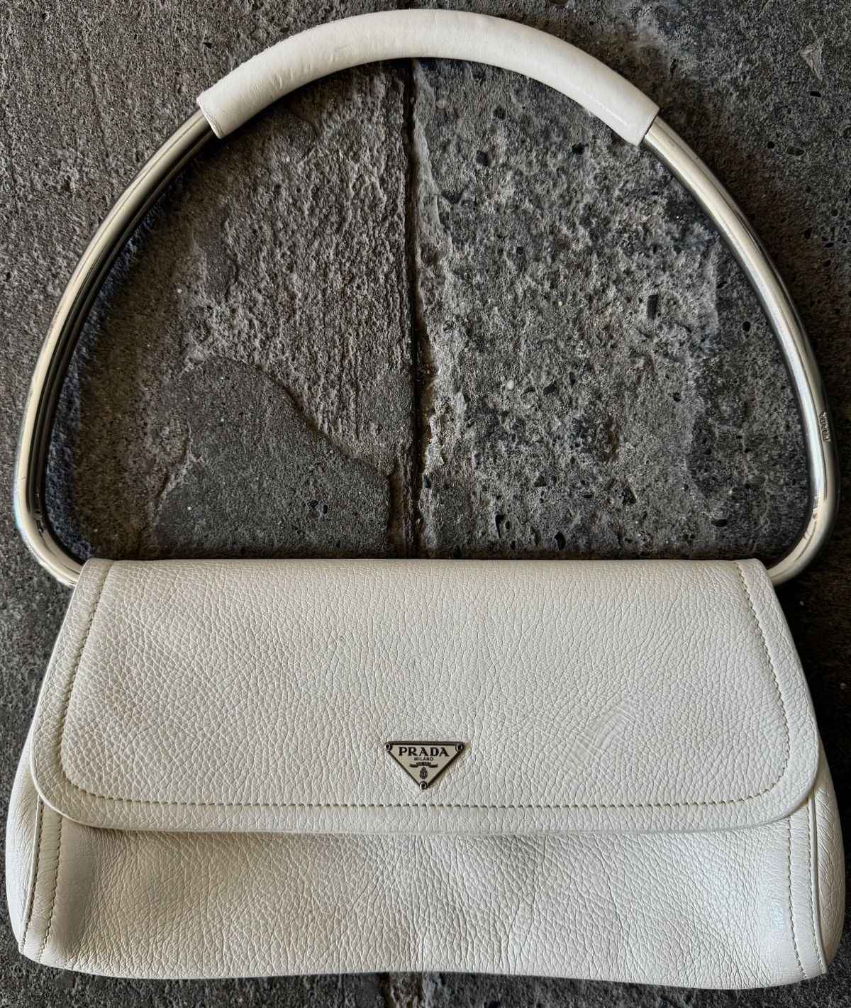 Prada Archive Prada - Miuccia - SS2003 - Leather Metal Swing Bag Size ONE SIZE - 15 Thumbnail