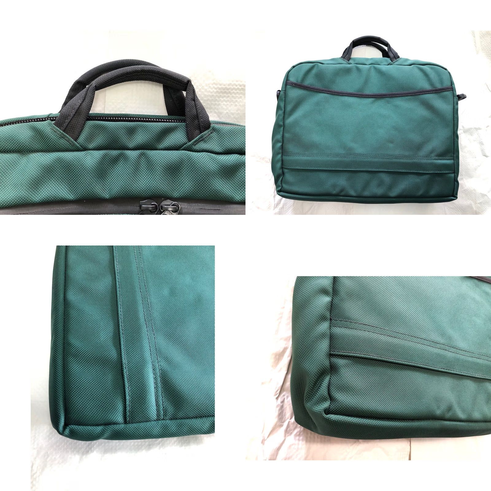 Vintage TOM BIHN Green Laptop Messenger Briefcase Bag Computer Case - Used Once Size ONE SIZE - 8 Thumbnail