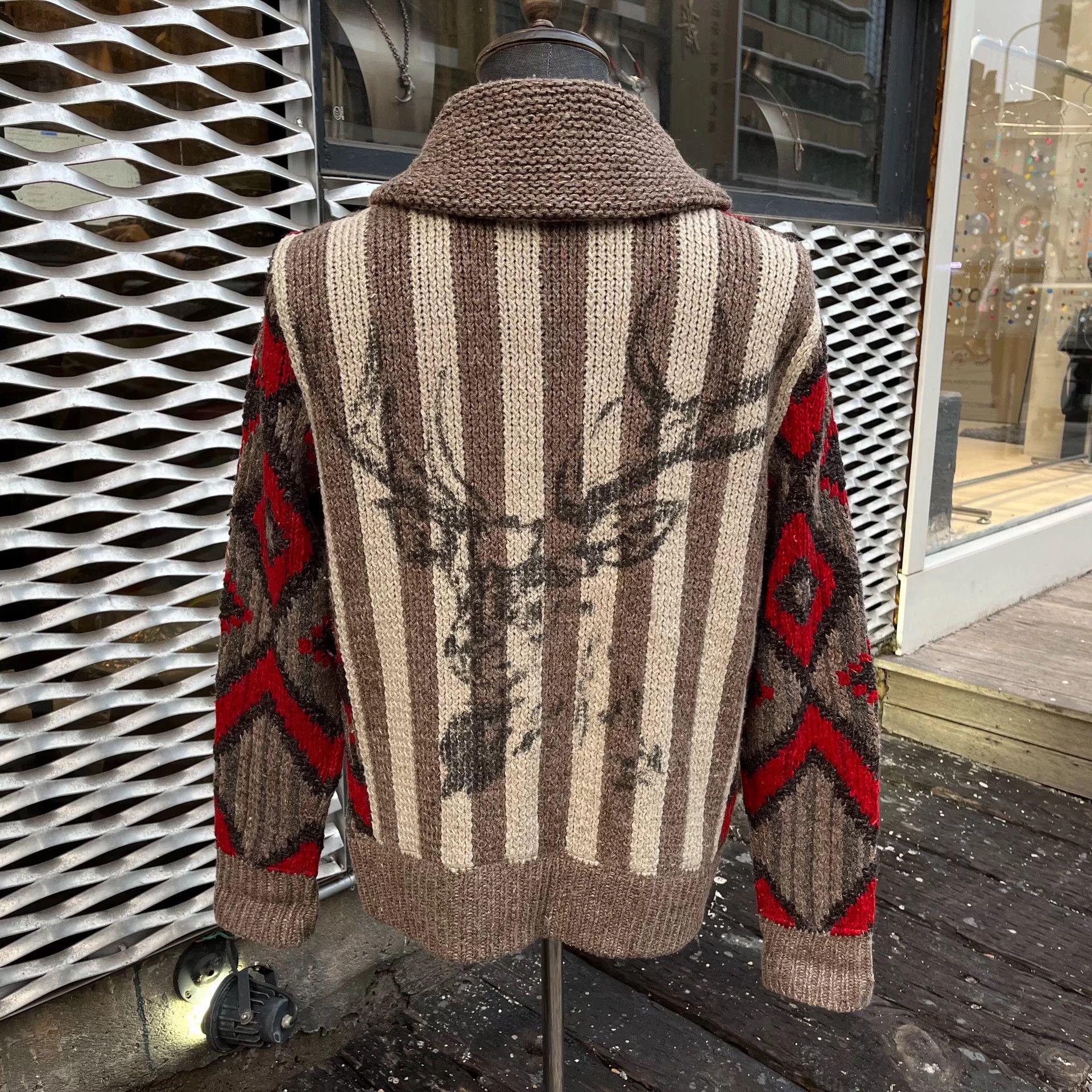RRL Ralph Lauren RRL Southwest Blend Cardigan Sweater Size US M / EU 48-50 / 2 - 1 Thumbnail