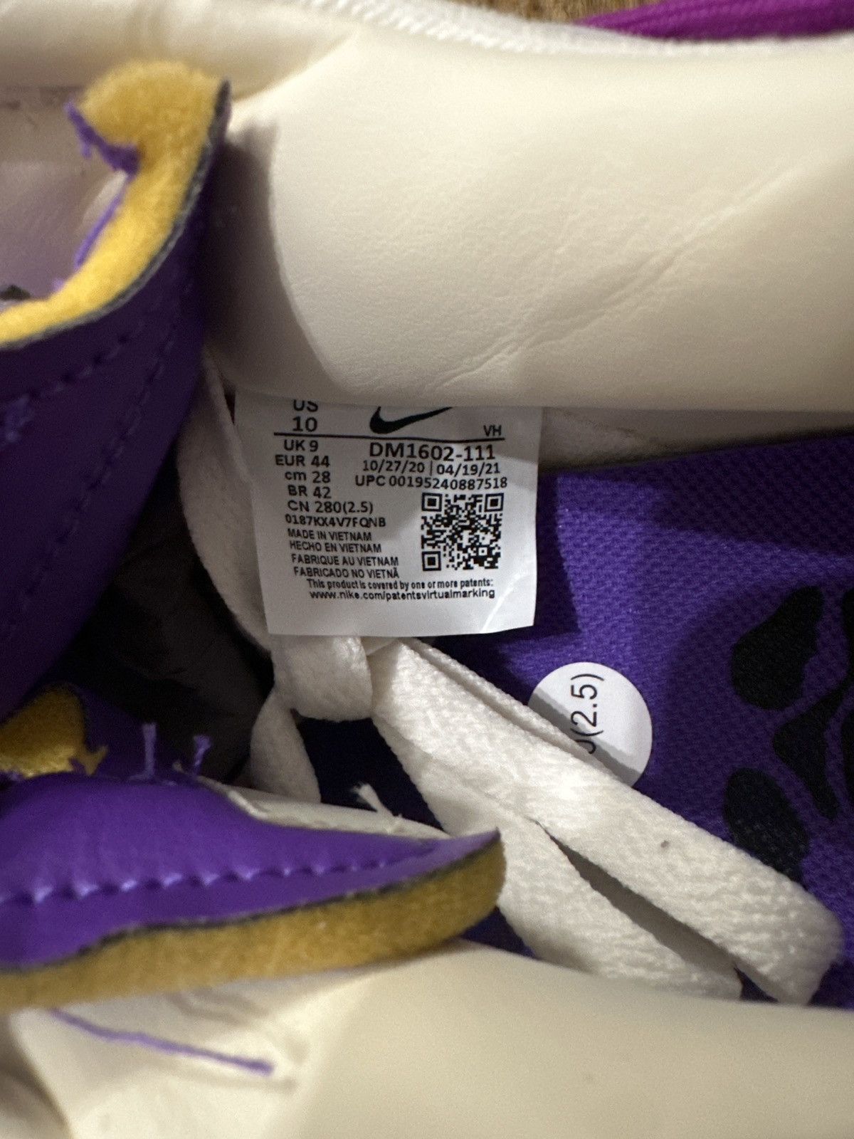 Nike × Off-White Off-white dunk Lot 28 Size US 10 / EU 43 - 6 Thumbnail