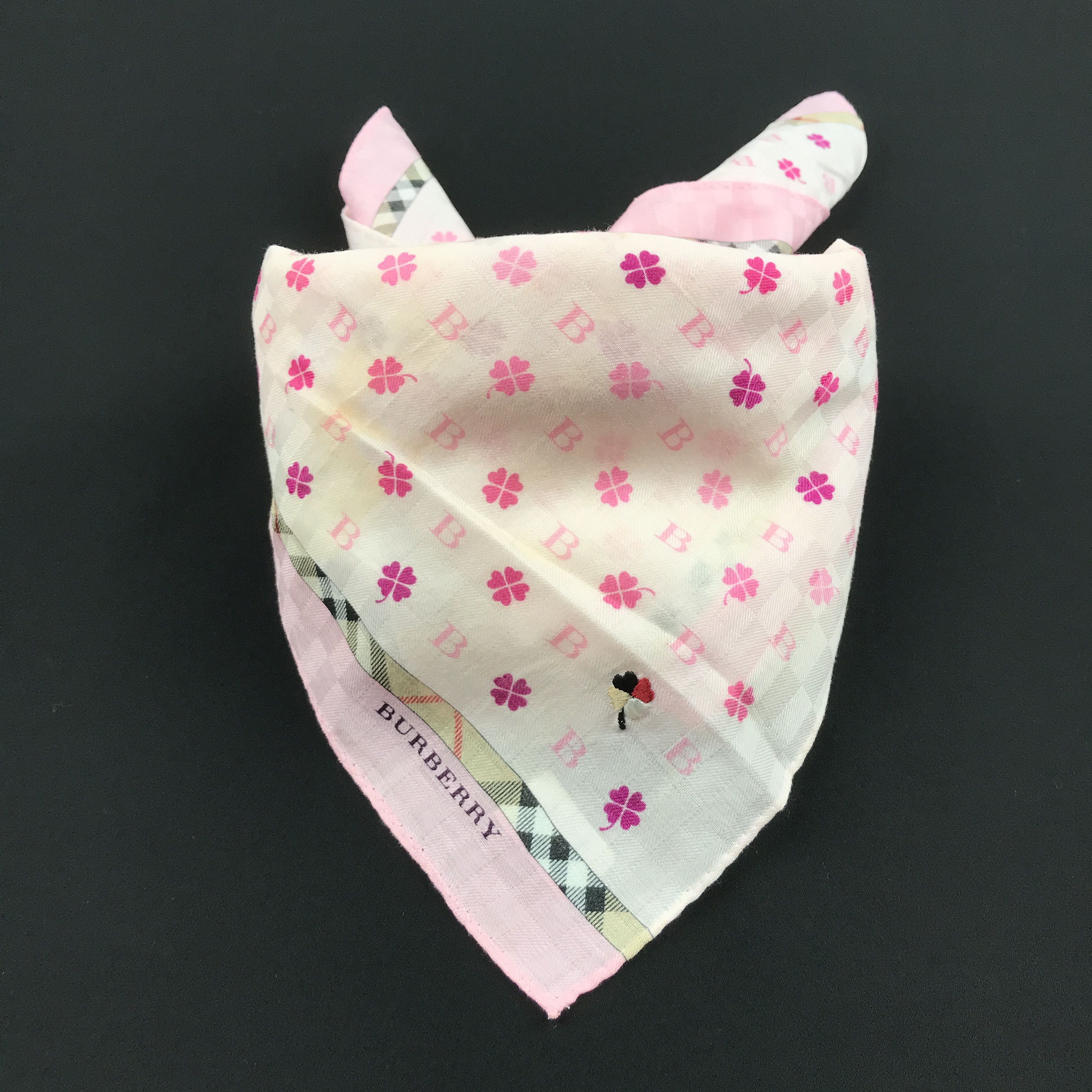Burberry × Vintage Vintage Burberry Bandana Neckerchief Handkerchief Size ONE SIZE - 4 Thumbnail