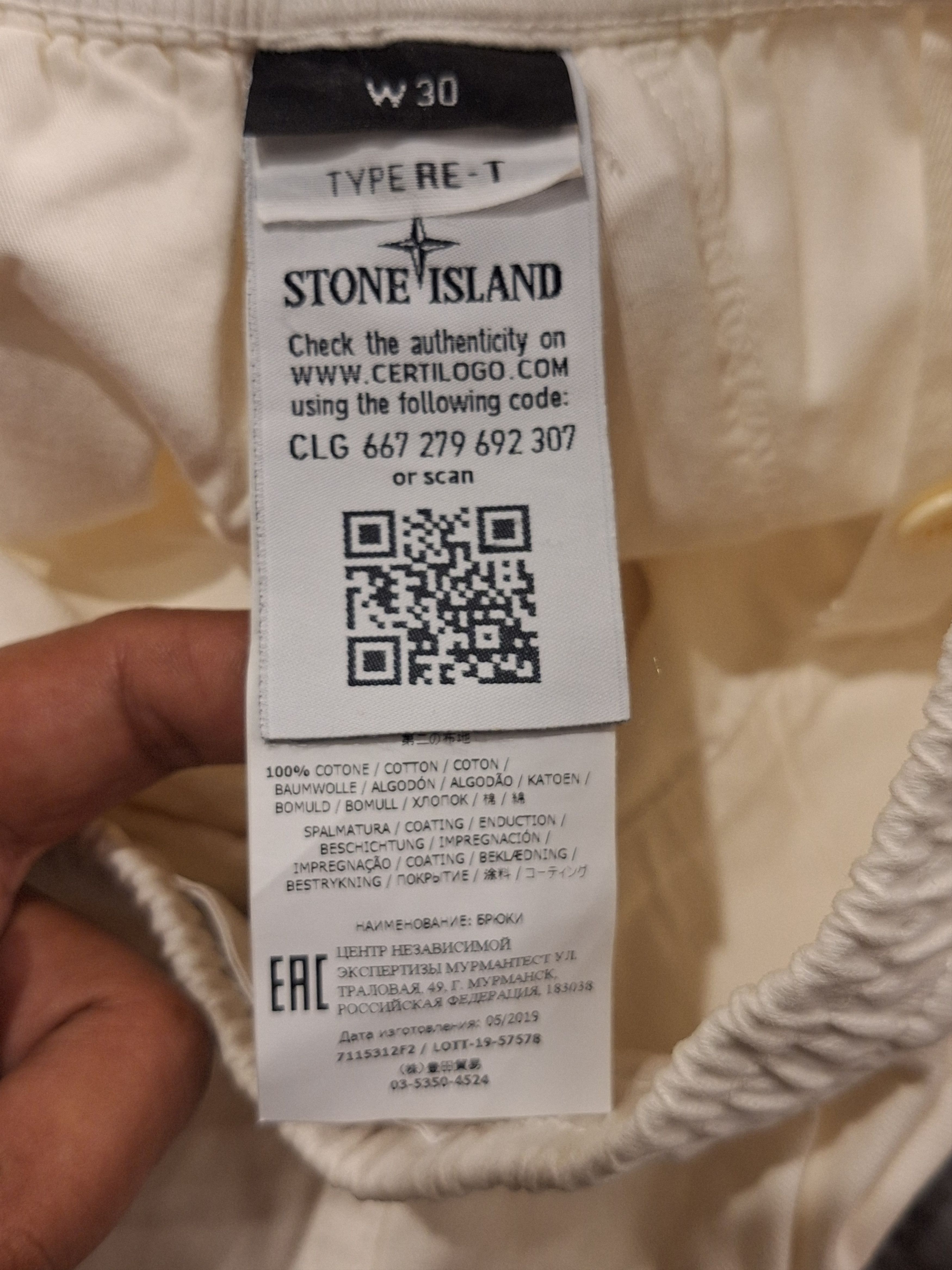 Stone Island Stone Island / Gost Piece Panel Cargo Pants Size US 30 / EU 46 - 17 Thumbnail