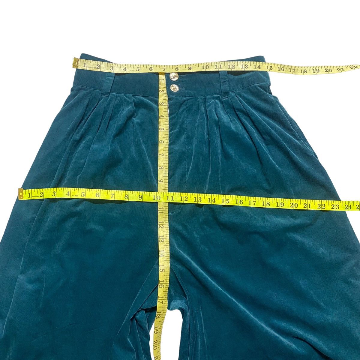 Issey Miyake Sunao kuwahara Velvet Pleated Hakama Pants Cropped Size 30" / US 8 / IT 44 - 11 Thumbnail