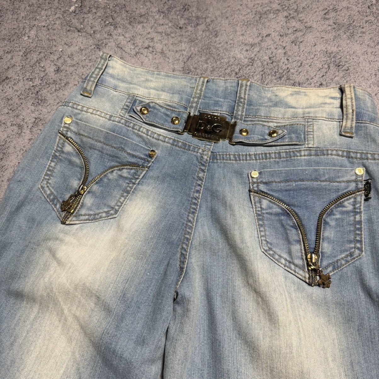 Vintage Archive Dolce & Gabbana Style Big Logo Pants Size 28" / US 6 / IT 42 - 3 Thumbnail