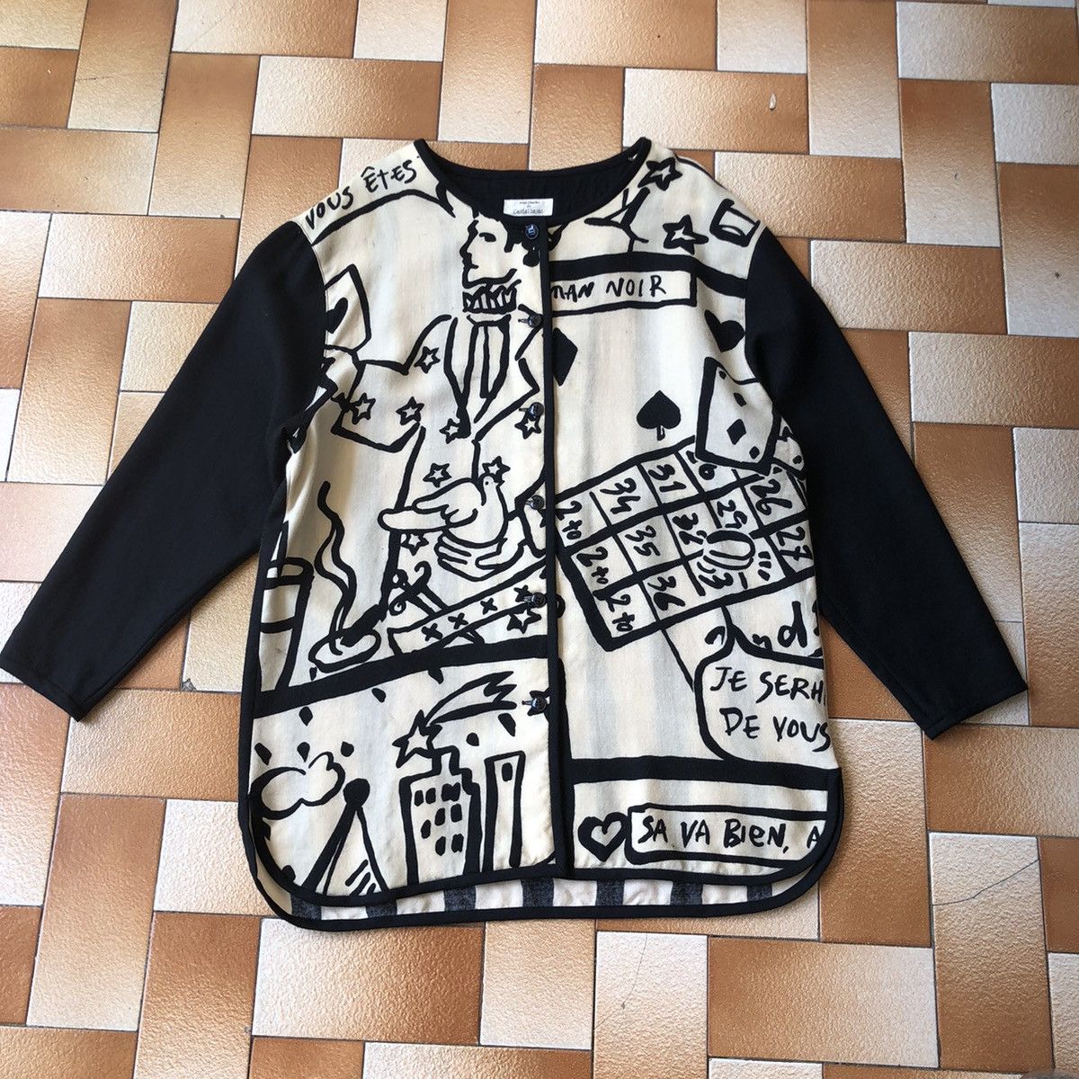 Jean Charles De Castelbajac CASTELBAJAC full print blouse Size M / US 6-8 / IT 42-44 - 3 Thumbnail