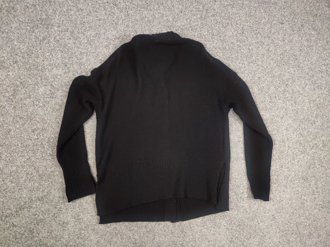 Alexander Wang Alexander Wang Cotton Black Oversized knit Button Cardigan Size S / US 4 / IT 40 - 12 Thumbnail
