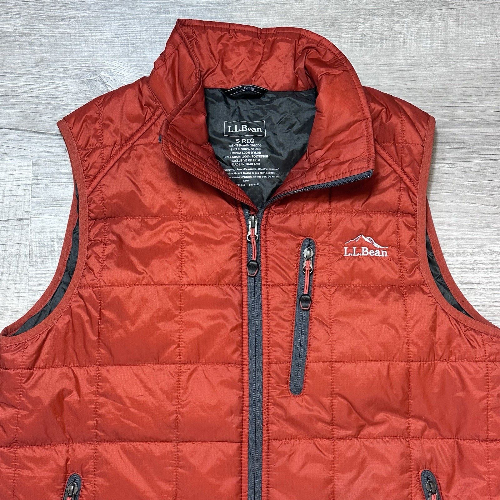 L.L. Bean LL Bean Vest Men's Small Quilted PrimaLoft Packaway Puffer Size US S / EU 44-46 / 1 - 4 Thumbnail