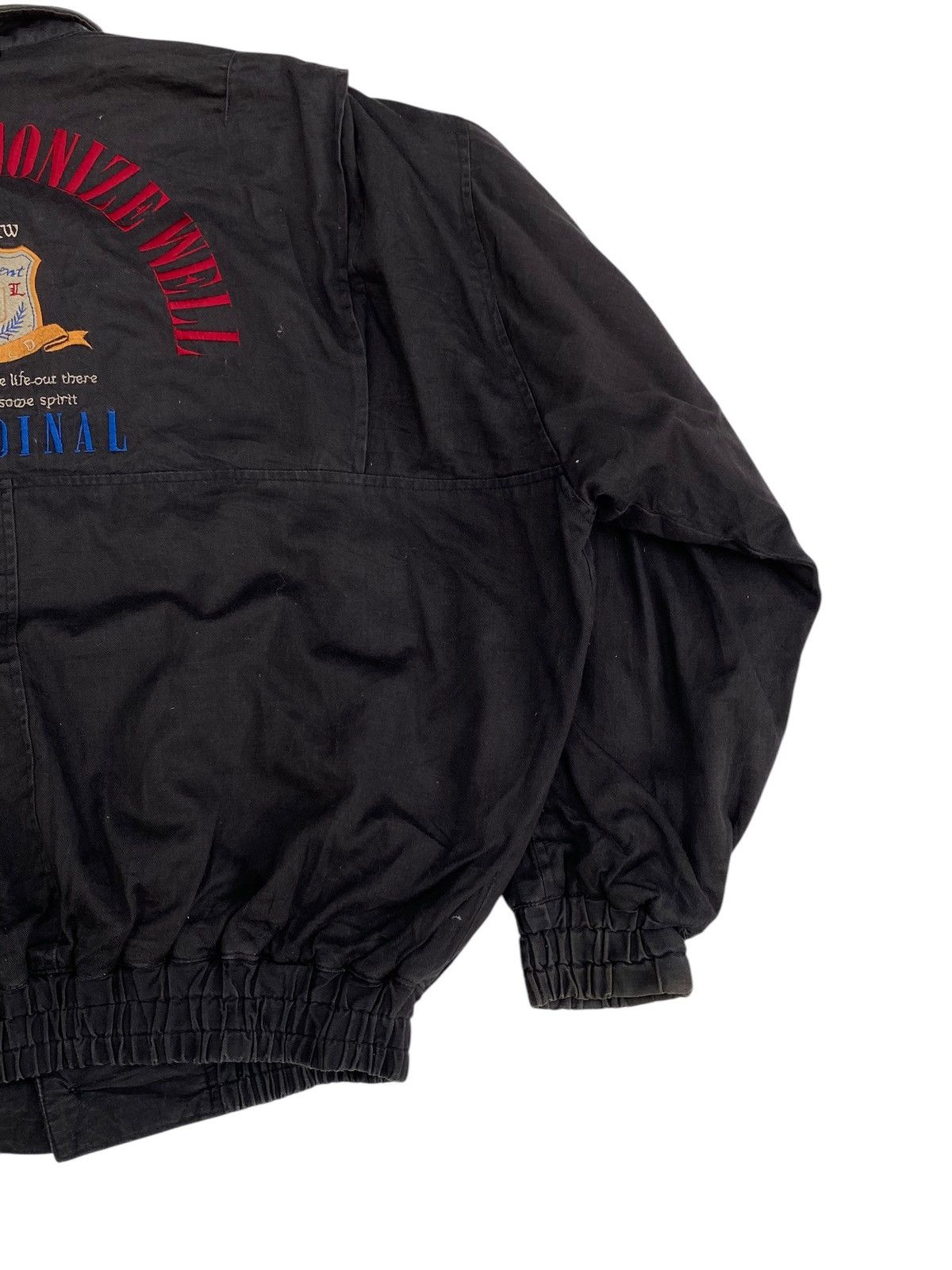 Vintage Vtg American Style Char-Lotte Jacket Bomber Size US XL / EU 56 / 4 - 4 Thumbnail