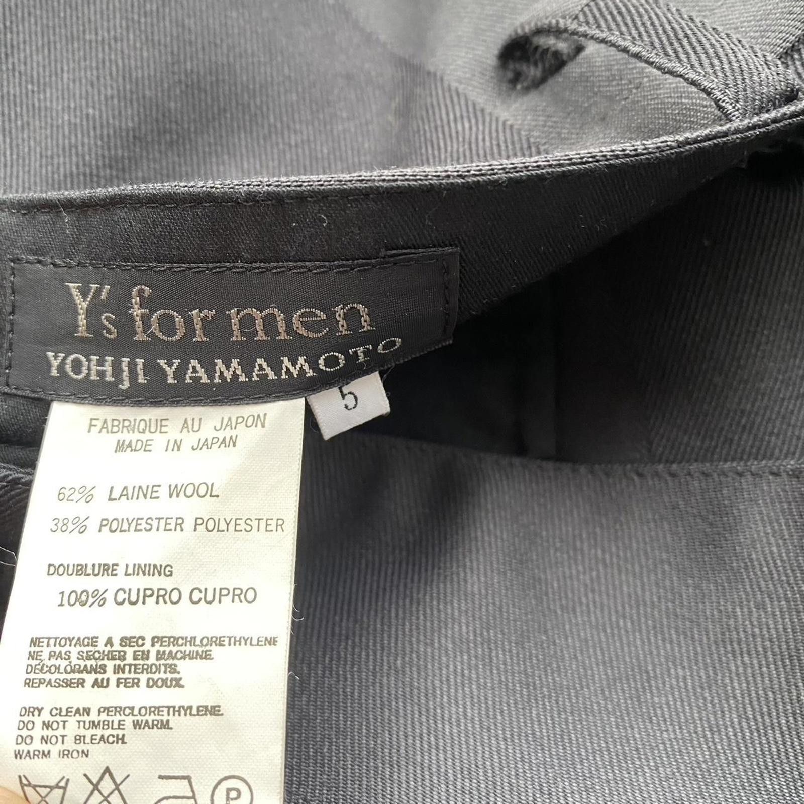 Yohji Yamamoto Yohji Yamamoto Y’s For Men Panelled Wool trousers Size US 36 / EU 52 - 6 Thumbnail