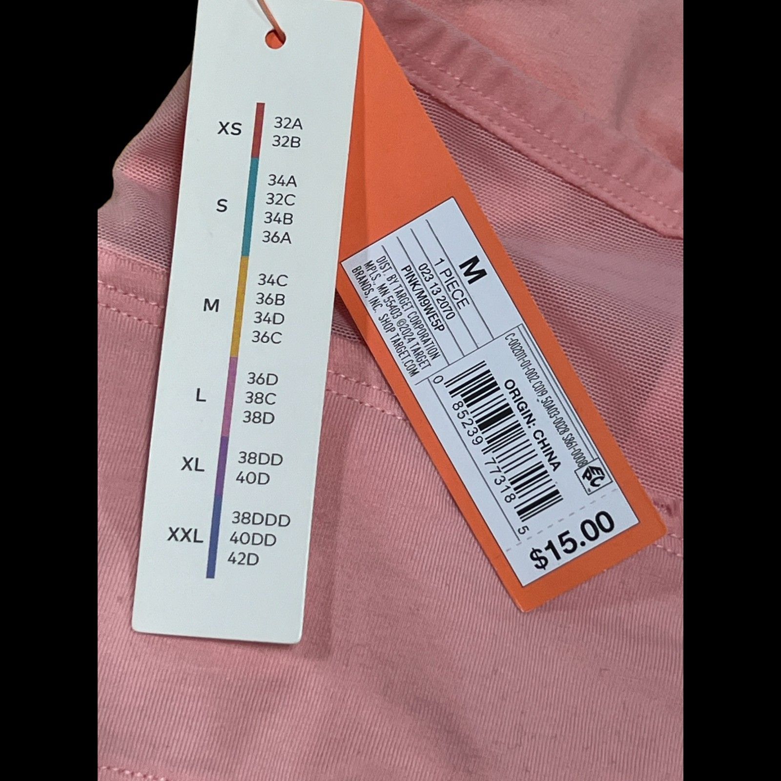 Other Colsie - Women's Balletcore Brami - Pink - Medium Size ONE SIZE - 6 Thumbnail