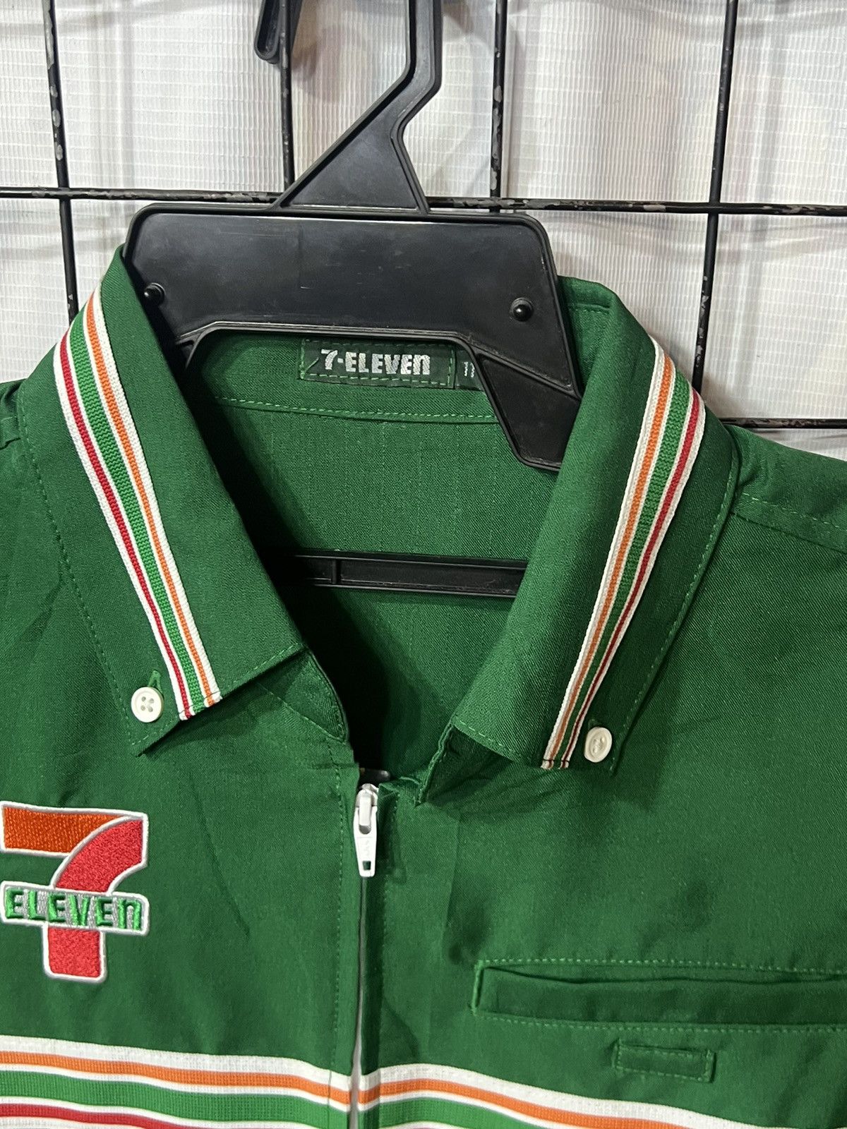 Vintage 7 Eleven vintage Work wear zipper shirt size 11 Size US M / EU 48-50 / 2 - 2 Thumbnail