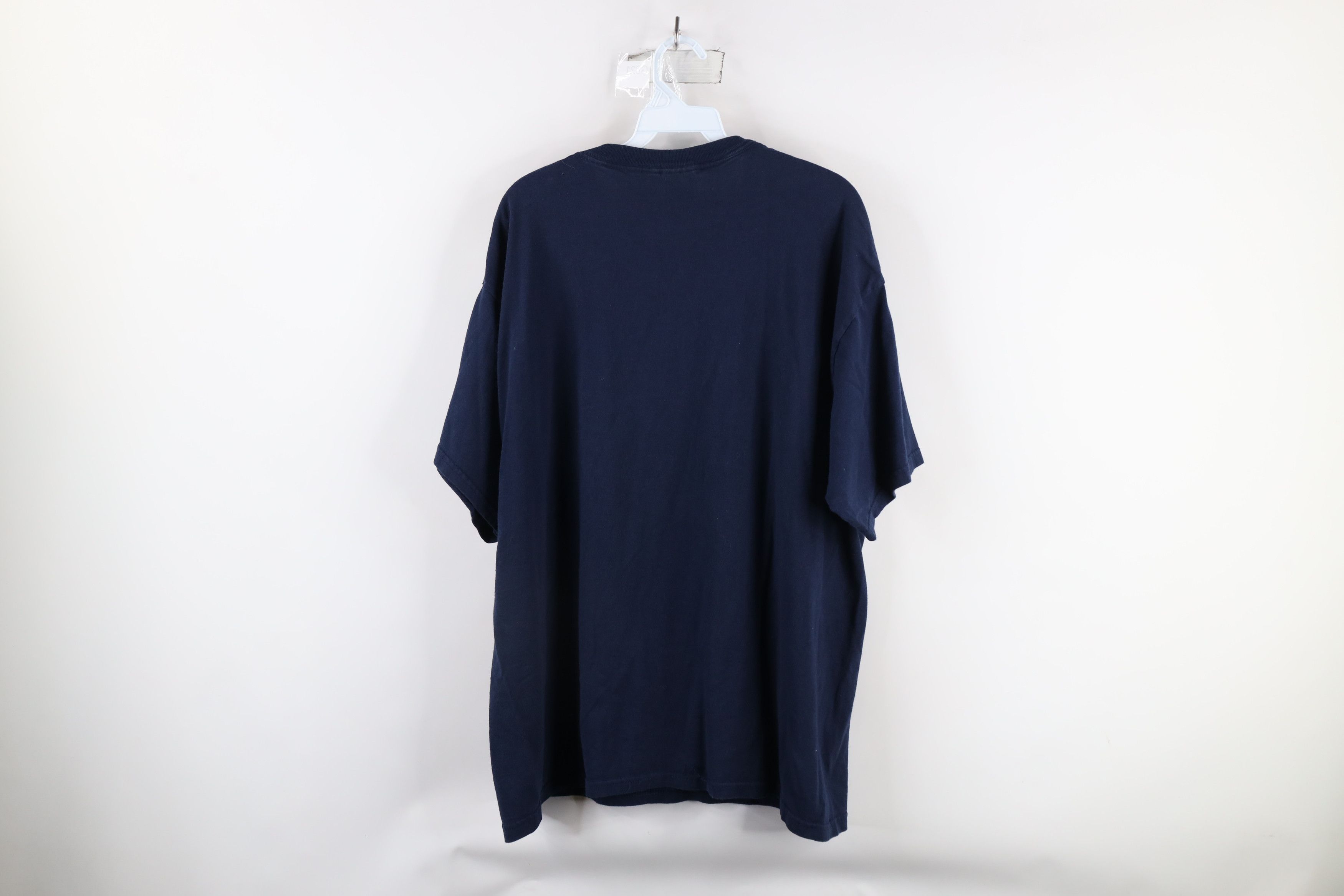 Vintage Vintage 90s Out Star 105 FM Radio Show Music T-Shirt Blue Size US XL / EU 56 / 4 - 9 Thumbnail