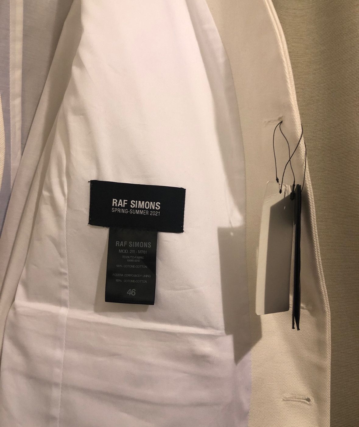 Raf Simons Raf Simons Oversized Suit Vest Jacket Size US S / EU 44-46 / 1 - 3 Thumbnail