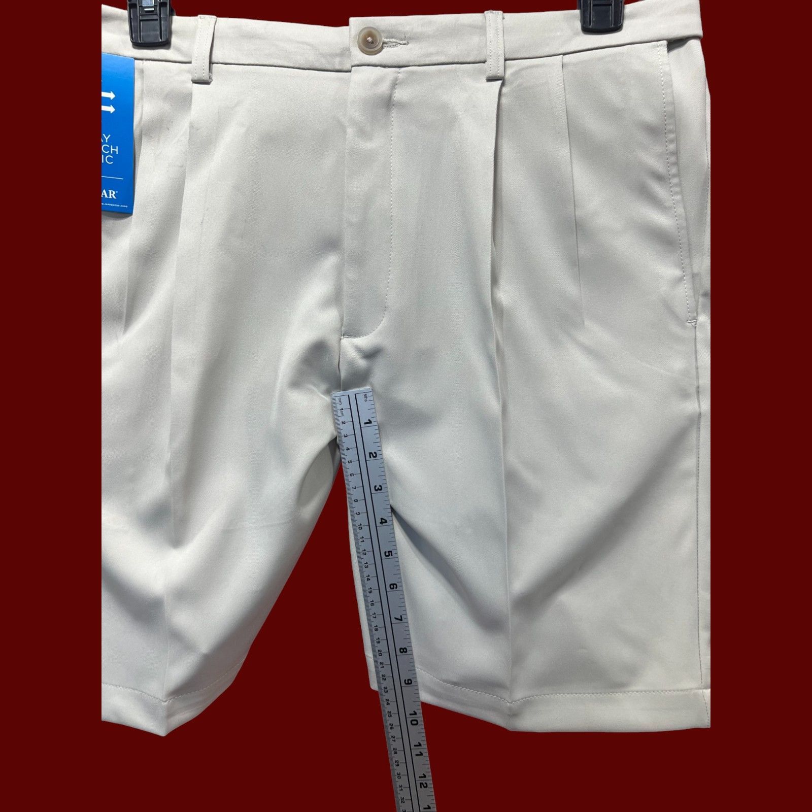 Other Haggar - Cool 18 Pro - Men's Pleat Front Short - Expandible Size US 36 / EU 52 - 8 Thumbnail