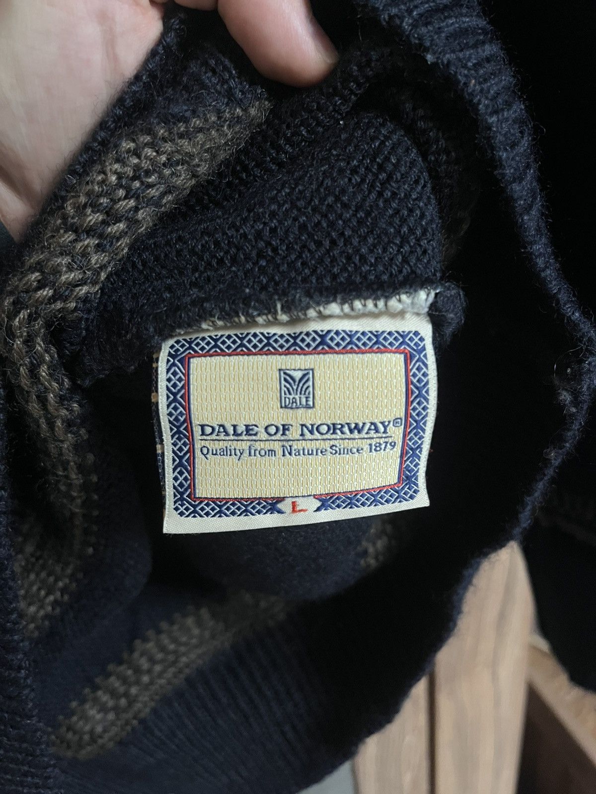 Dale Of Norway Dale Of Norway Vintage Sport Wool 1/4 Zip Sweater Dog Hunt Size US L / EU 52-54 / 3 - 9 Thumbnail