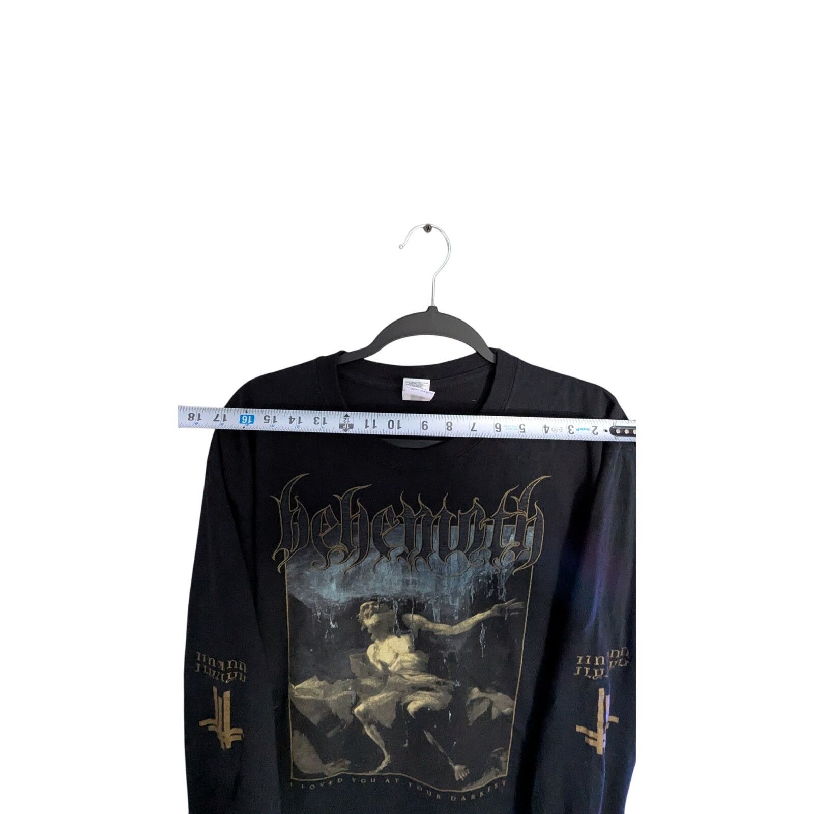 Band Tees × Gildan Behemoth Ecclasia Diabolica America Tour Shirt Long Sleeve L Size US L / EU 52-54 / 3 - 3 Thumbnail