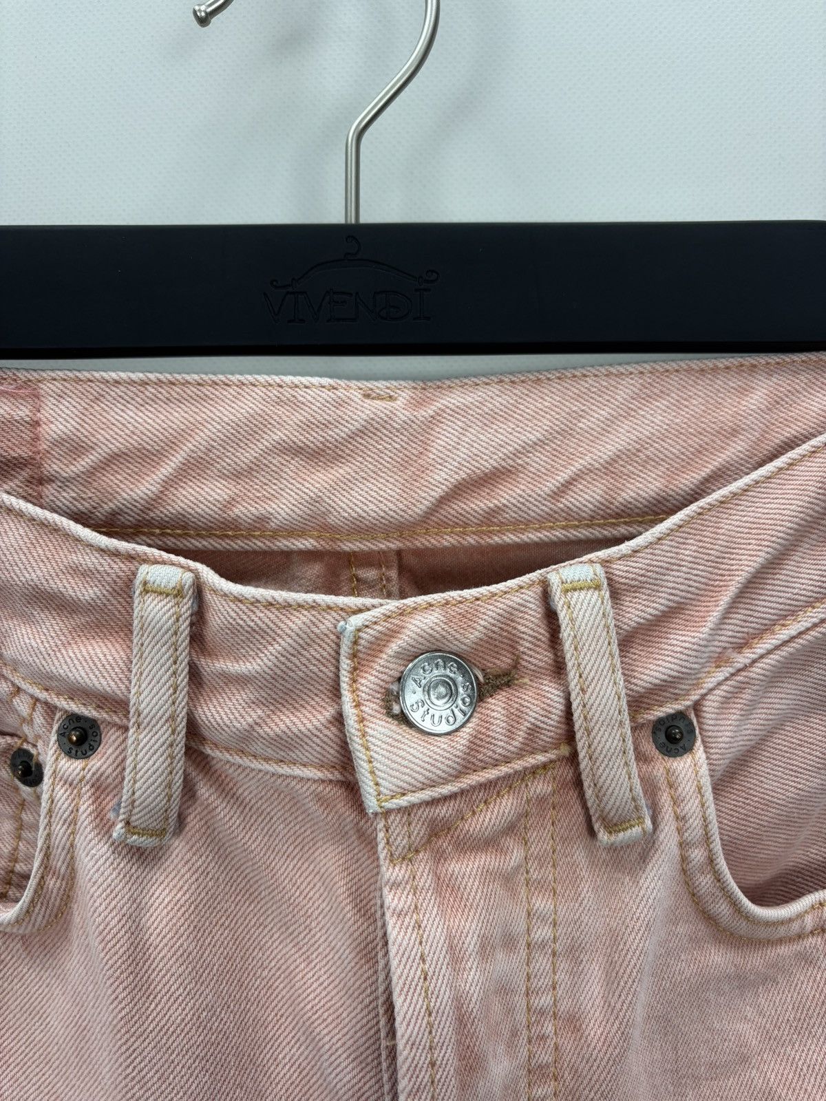 Acne Studios Womens jeans Acne Studios Size XS/S Color Pink Size 25" / US 0 / IT 36 - 4 Thumbnail