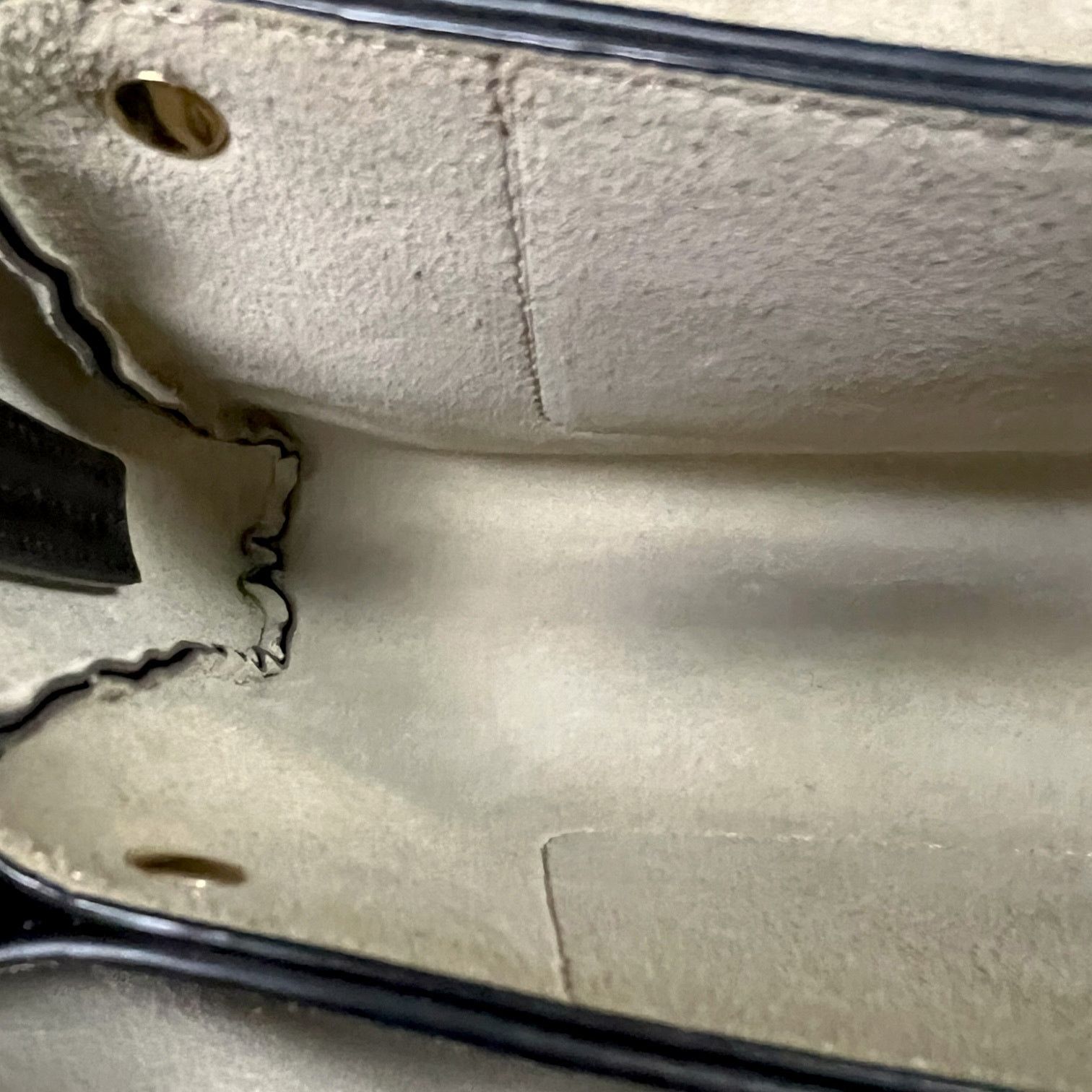 Chloe Chloe Faye Black & Gold Handbag w/ Strap - $1,350 Retail Size ONE SIZE - 11 Thumbnail