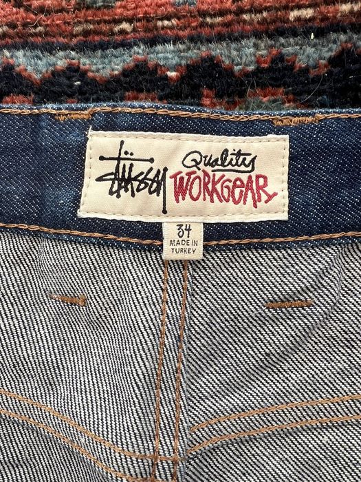 Stussy Stussy Double Knee Workwear Denim Pants | Grailed