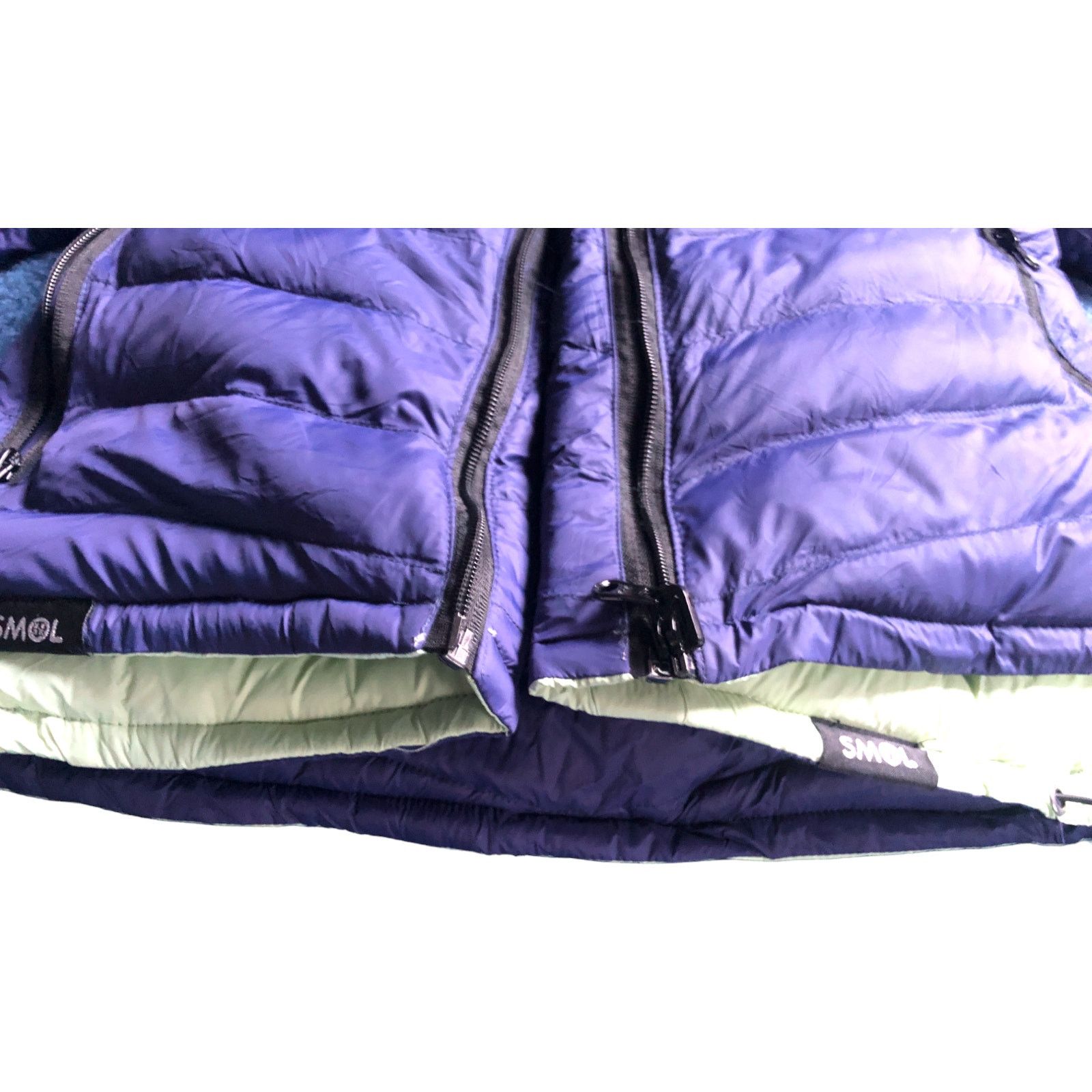 Other SMOL Double-Layered Reversible Blue Puff Jacket Hoodie Small Size S / US 4 / IT 40 - 6 Thumbnail