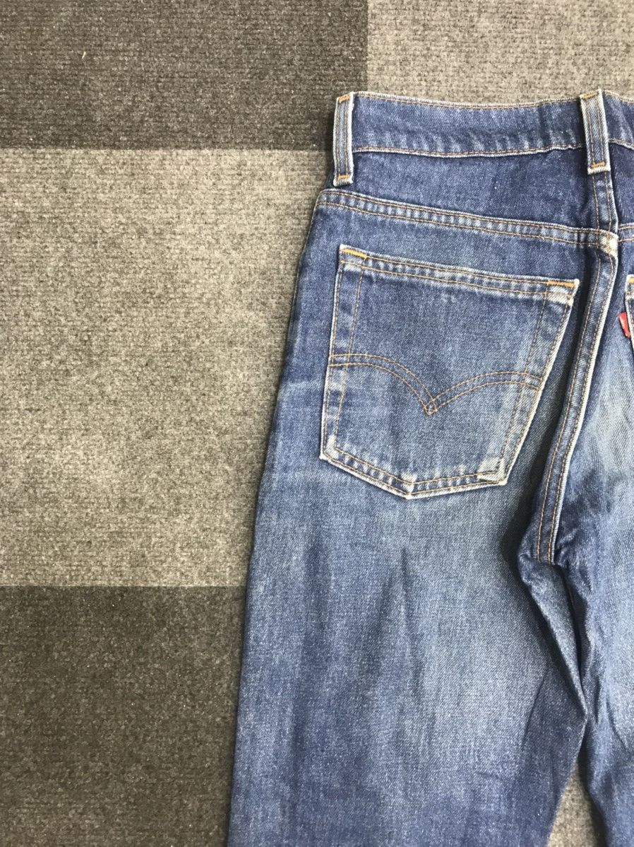 Levi's 💥Flare 90s💥Vintage 90s Levis 517 Flare Blue Wash Jeans Size US 27 - 13 Thumbnail