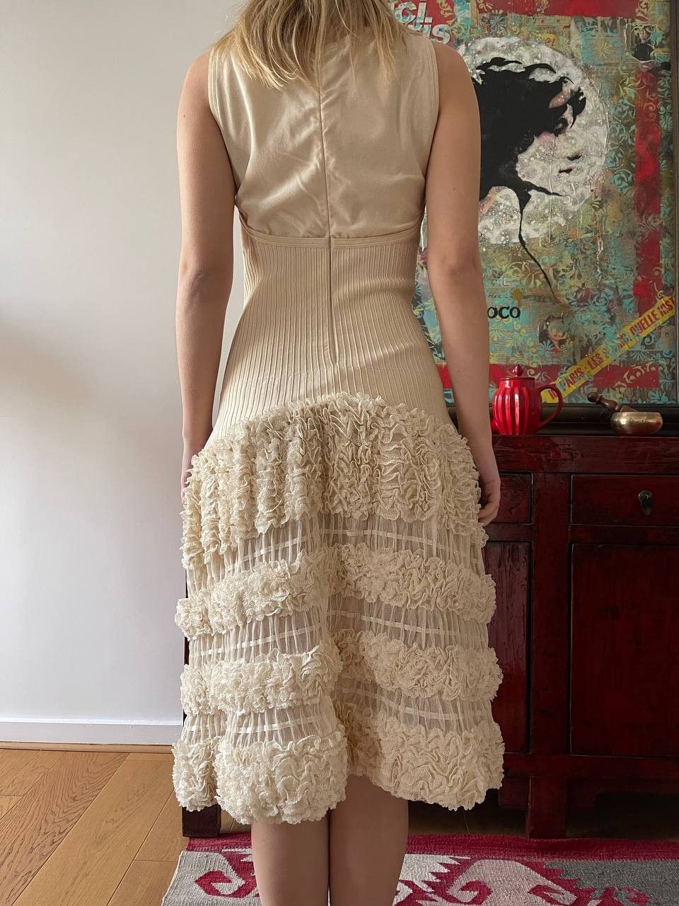 Alaia Alaia Mid-length Dress Size S / US 4 / IT 40 - 9 Thumbnail