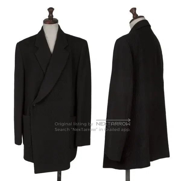 Comme des Garcons Comme Des Garcons Medium size Black vintage striped asymmet Size S / US 4 / IT 40 - 1 Thumbnail