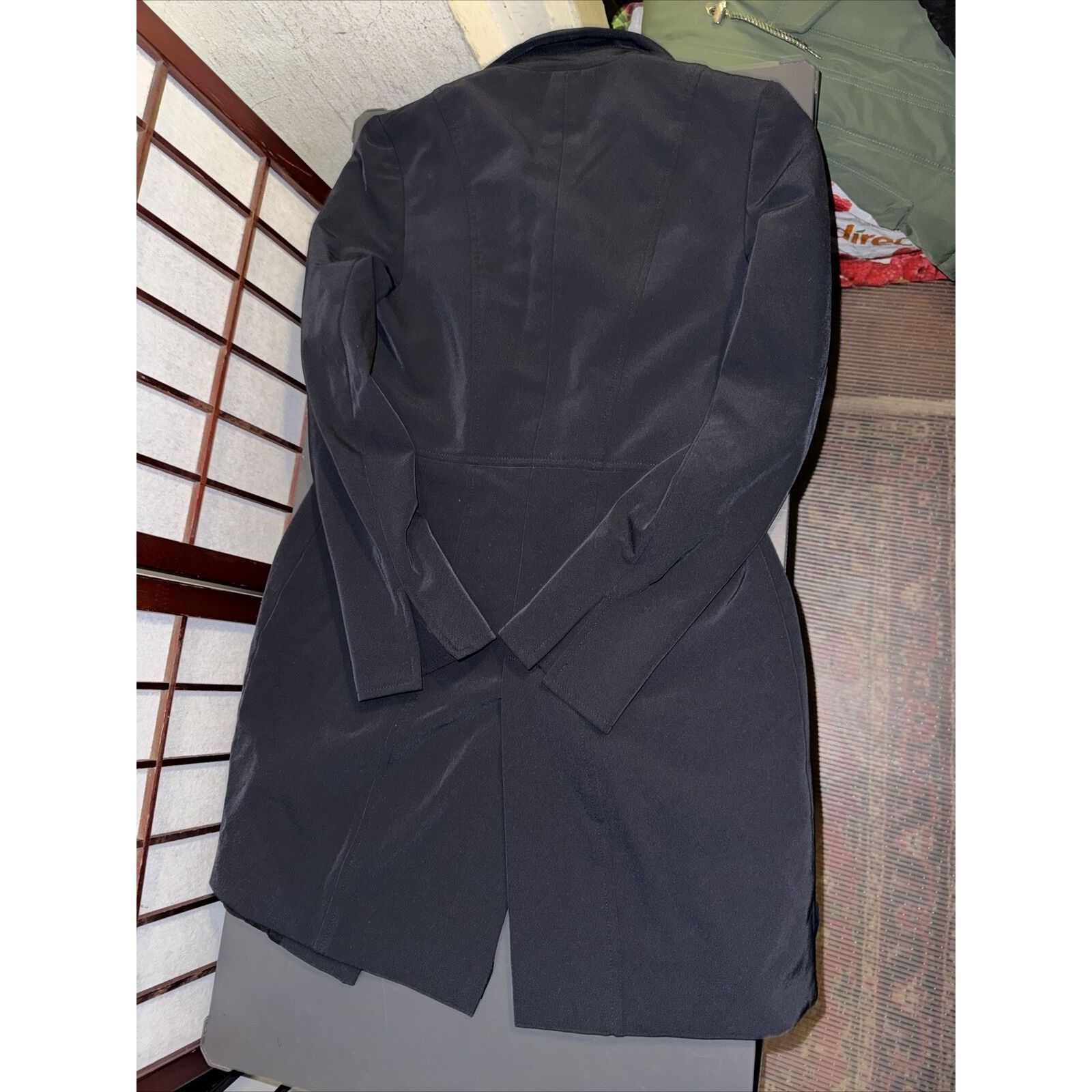 Other Georgiou Studio Black Women Long Jacket size 0 MISSING HARDW Size XS / US 0-2 / IT 36-38 - 20 Thumbnail