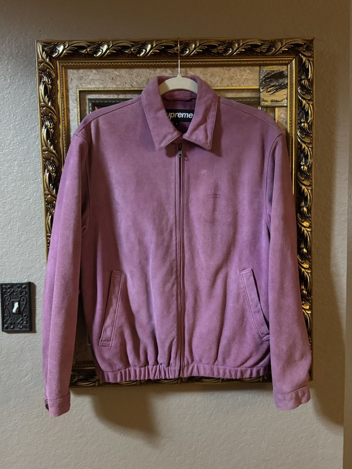 Supreme Supreme suede work jacket “Croc” | Grailed