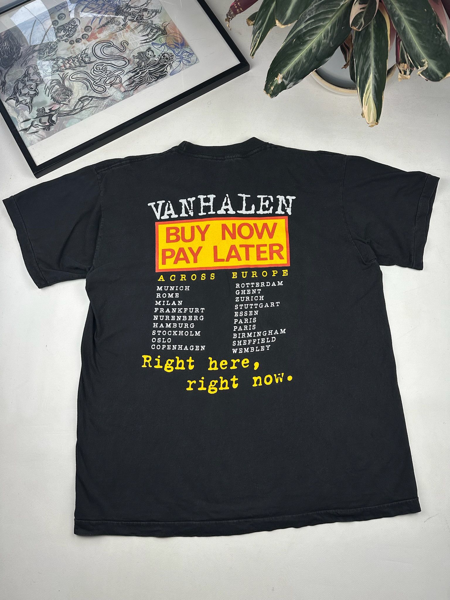 Band Tees Vintage Van Halen Tee Size US XL / EU 56 / 4 - 4 Thumbnail