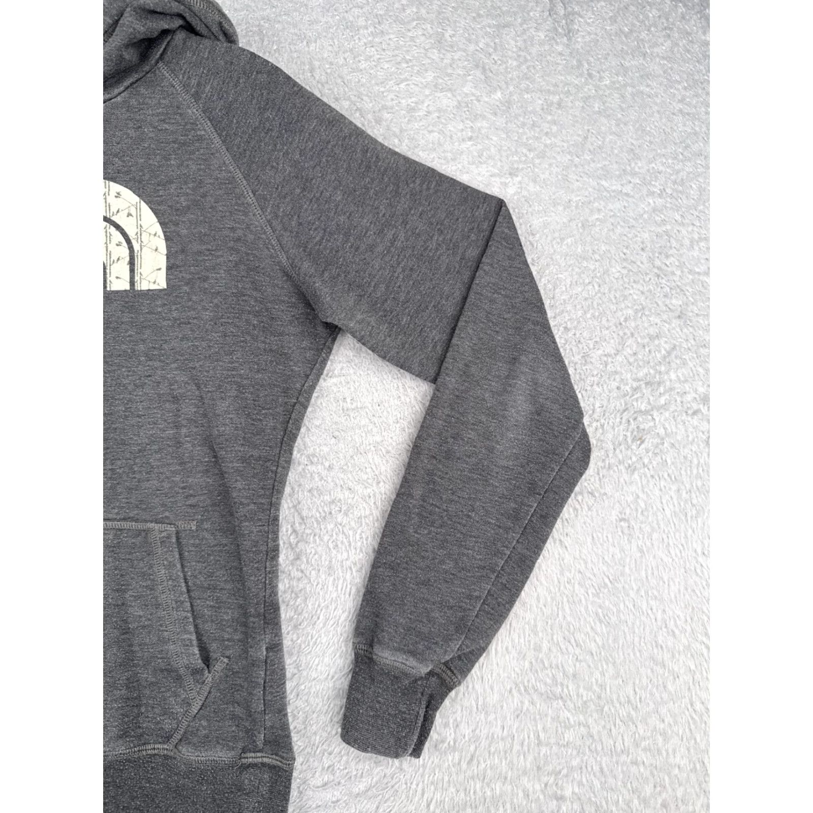The North Face The North Face Jacket Womens Small Gray Pullover Hooded Hoodie Jersey Cotton Size S / US 4 / IT 40 - 2 Thumbnail