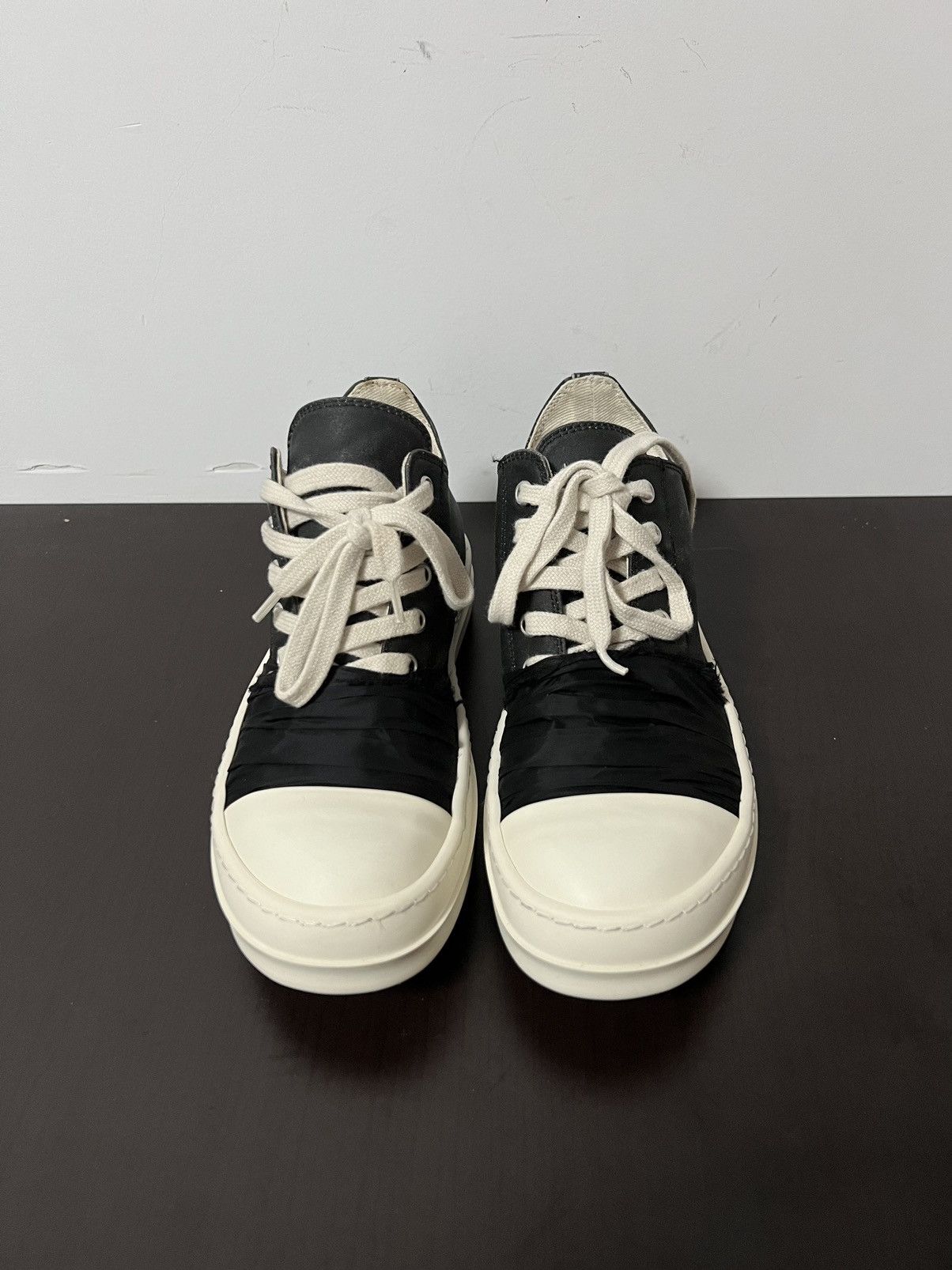 Rick Owens Drkshdw Rick owens drkshdw ramones low top sneakers sz35 Size US 5 / IT 35 - 3 Thumbnail