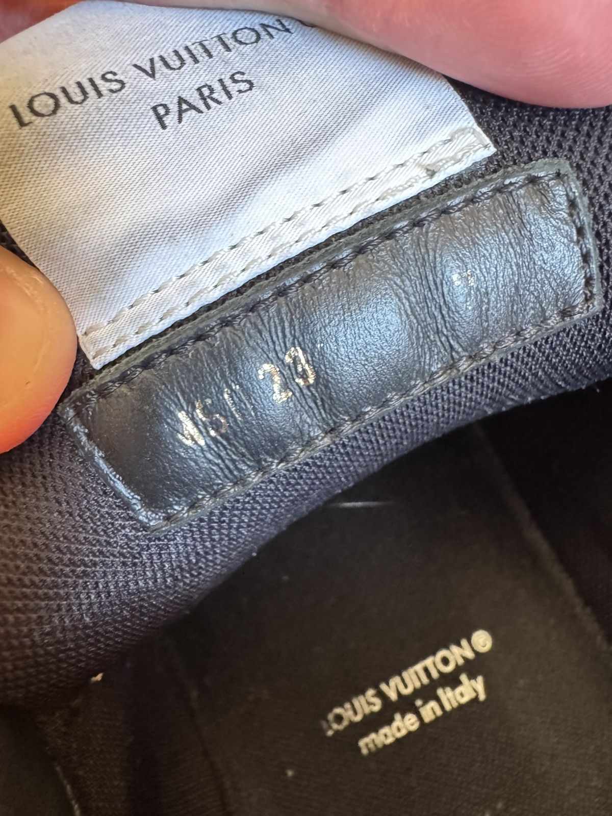Louis Vuitton Louis Vuitton LV Trainer Velcro Strap Black Denim Size US 8 / EU 41 - 14 Thumbnail