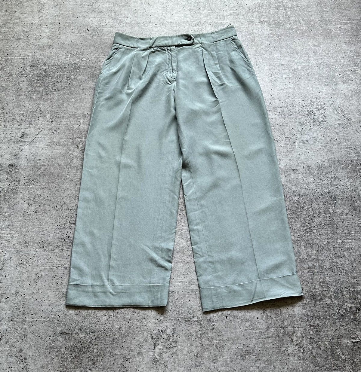 Loro Piana Women's Loro Piana Wide Legs Vintage Pants Size 34" / US 12 / IT 48 - 1 Thumbnail